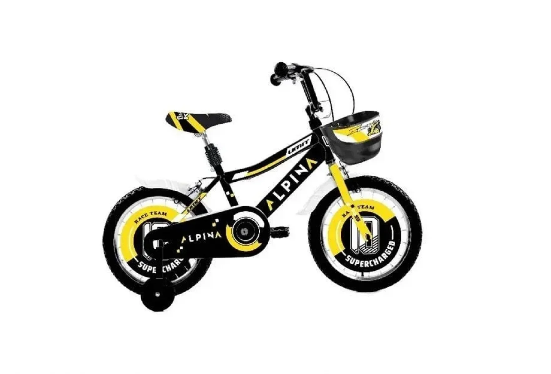 ÜMİT 1647 ALPINA-M-BMX-V ERKEK ÇOCUK BİSİKLETİ 16 JANT SİYAH SARI