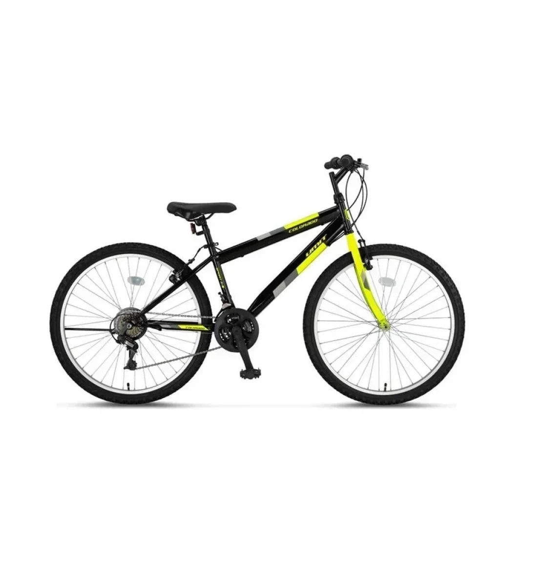 ÜMİT 2601 COLORADO ERKEK DAĞ BİSİKLETİ V 26 JANT 21 VİTES SİYAH SARI