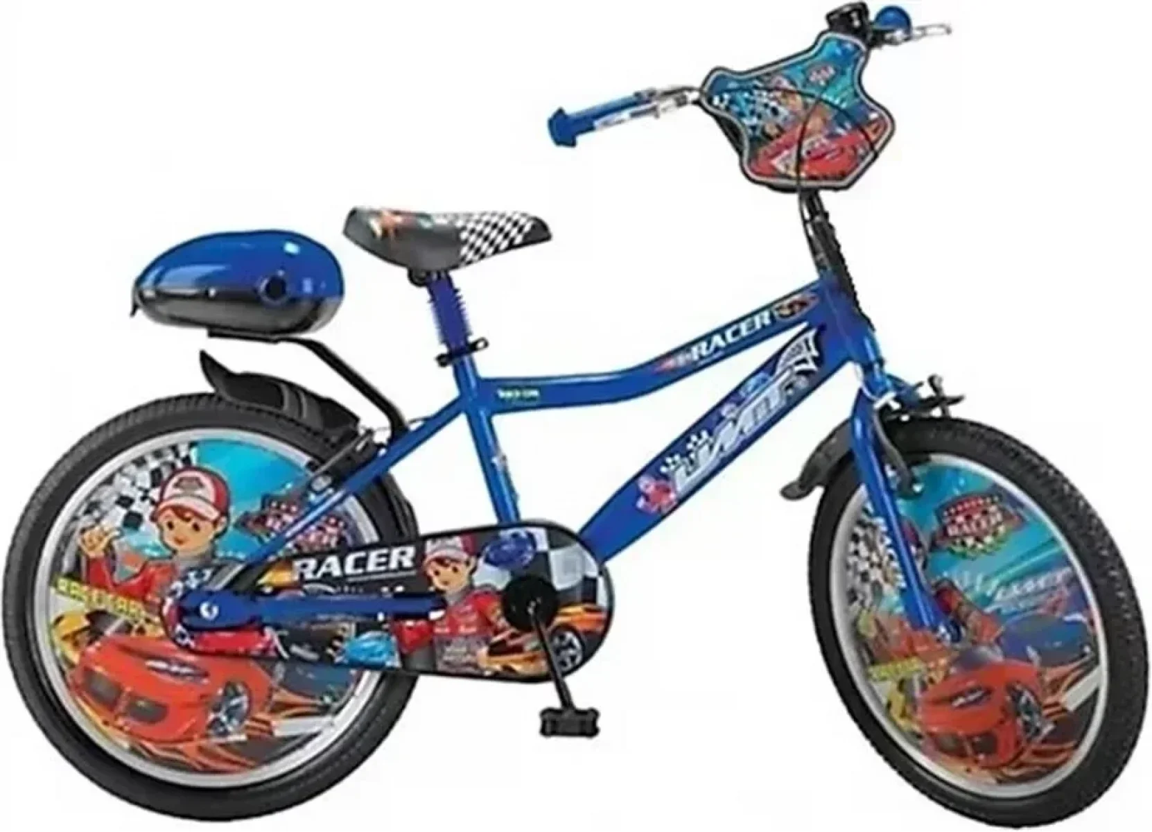 ÜMİT 2048 RACER-SEPET-V-ERKEK ÇOCUK BİSİKLETİ 20 JANT MAVİ