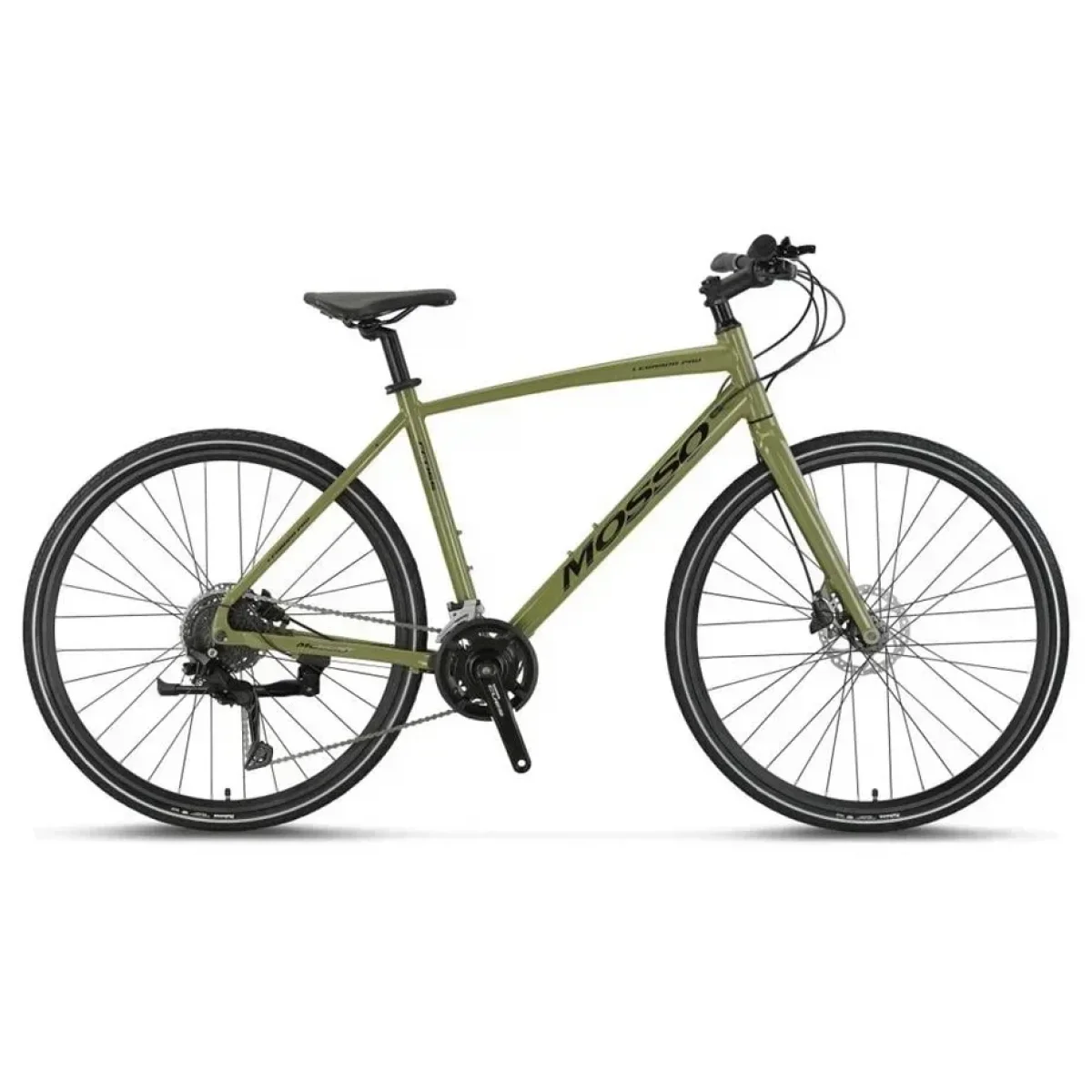 MOSSO LEGARDA-PRO-X18-MDM ERKEK ŞEHİR BİSİKLETİ 460H HD 28 JANT 18 VİTES YEŞİL SİYAH