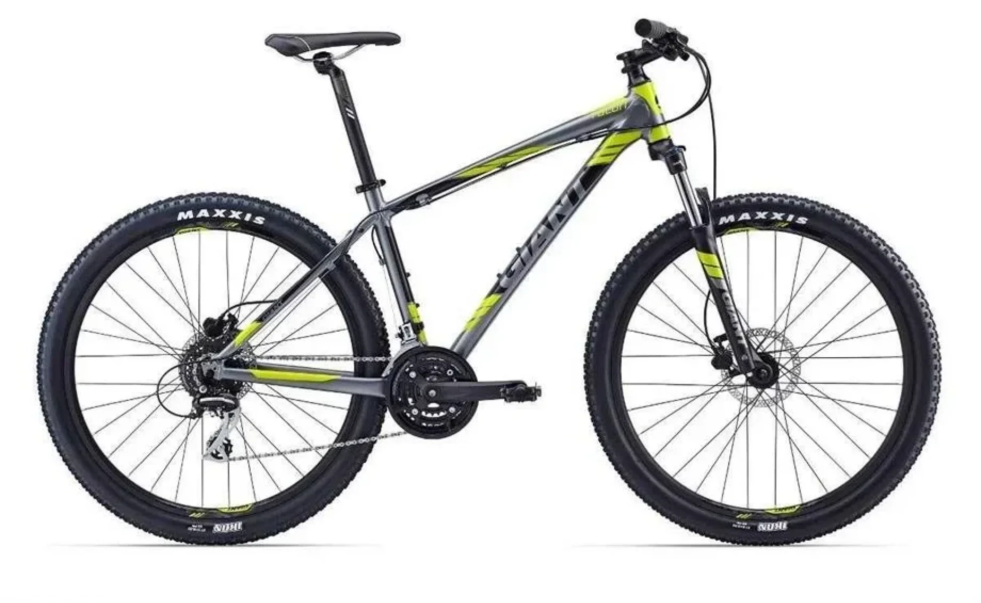 GIANT TALON 2-M ERKEK DAĞ BİSİKLETİ M360H HD 27.5 JANT 16 VİTES ACERA SİYAH YEŞİL