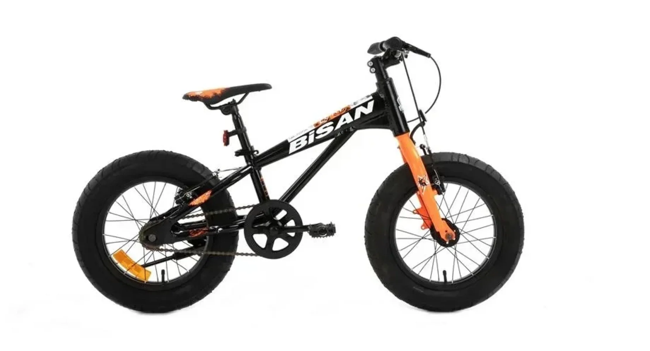 BİSAN LIMIT ERKEK ÇOCUK BİSİKLETİ 23CM V 16 JANT SİYAH TURUNCU