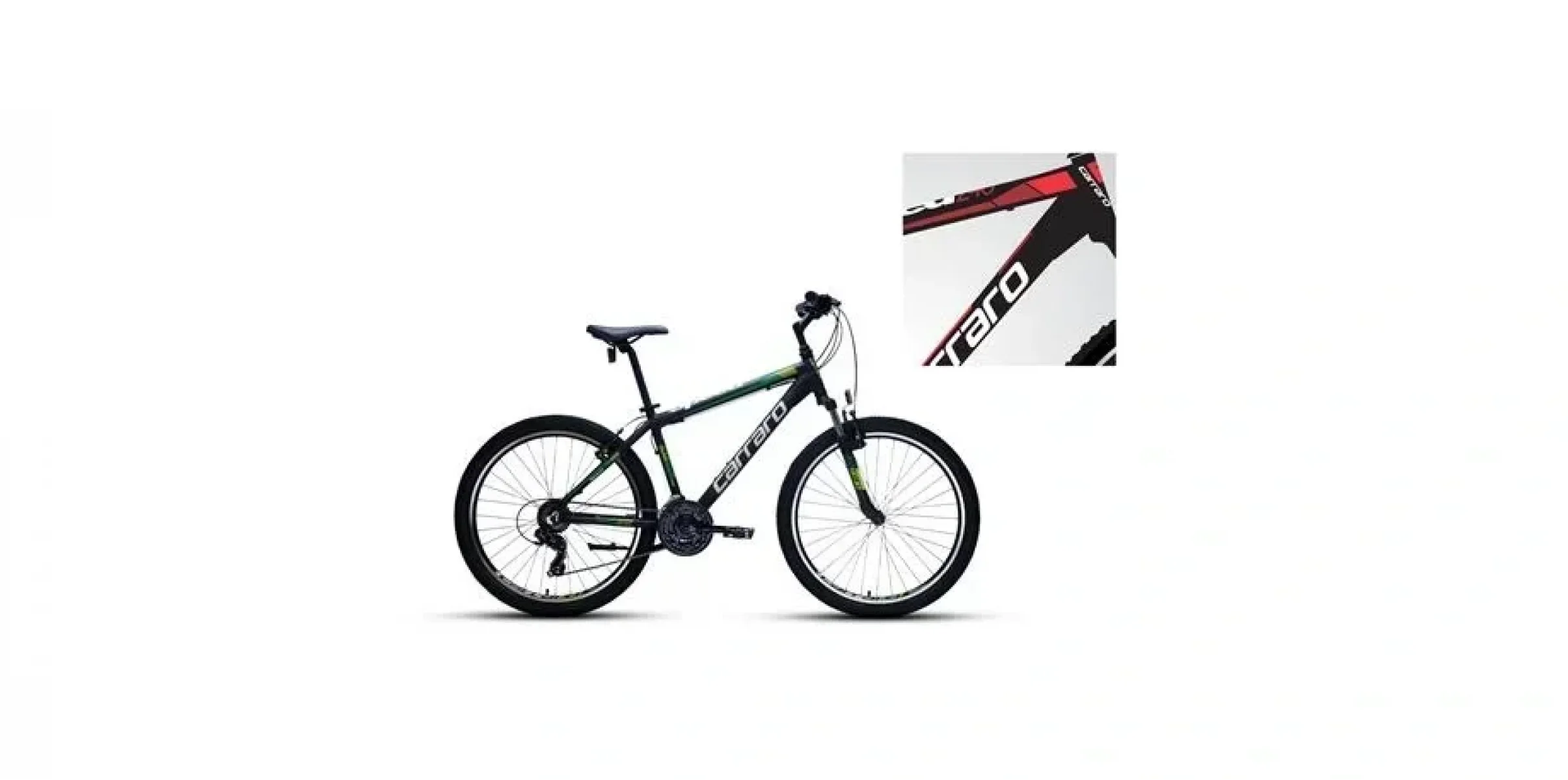 CARRARO SPEED 260 ERKEK DAĞ BİSİKLETİ 410H V 26 JANT 21 VİTES MAT SİYAH KIRMIZI KOYU KIRMIZI