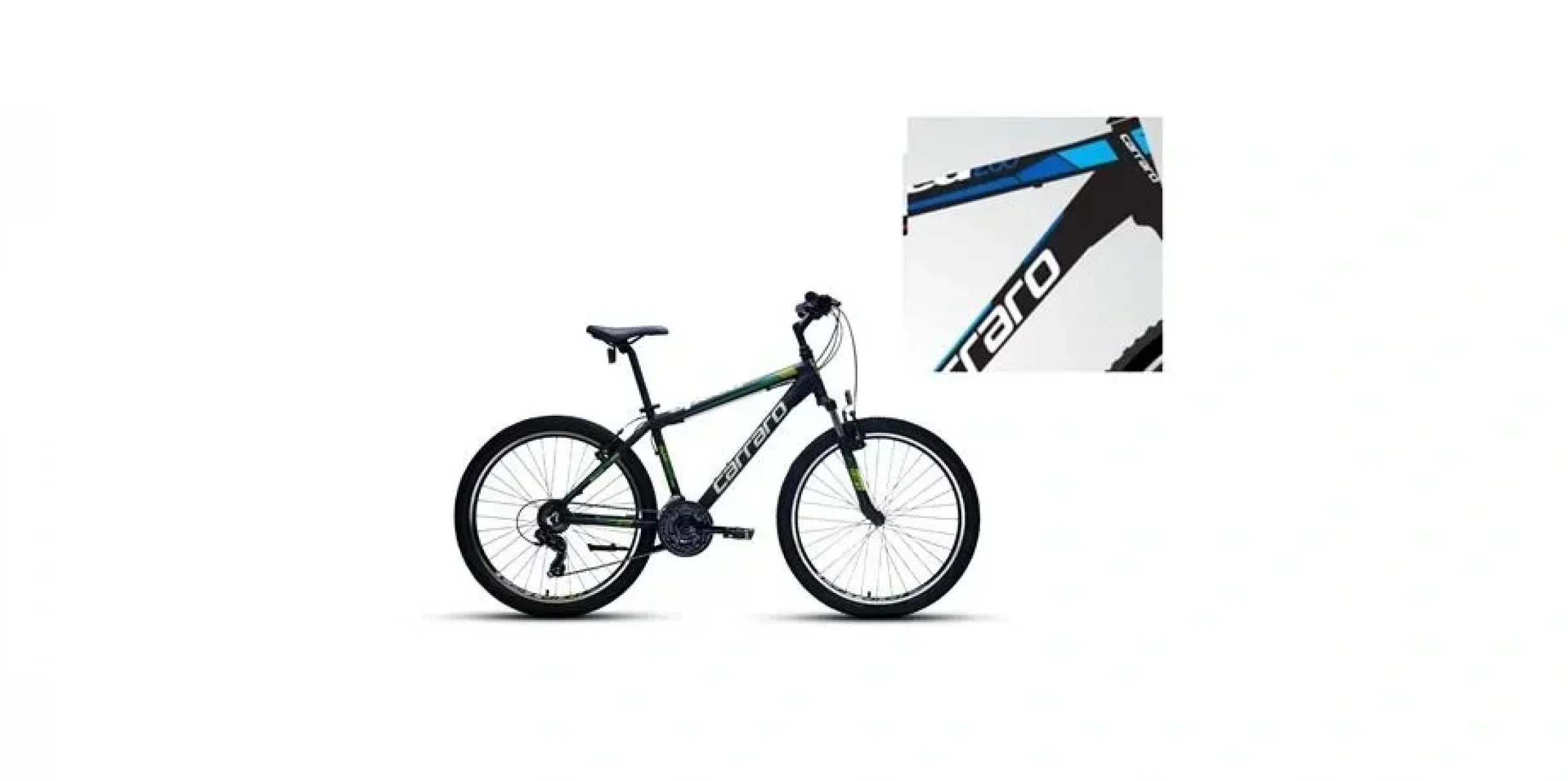 CARRARO SPEED 260 ERKEK DAĞ BİSİKLETİ 360H V 26 JANT 21 VİTES MAT SİYAH MAVİ KOYU MAVİ