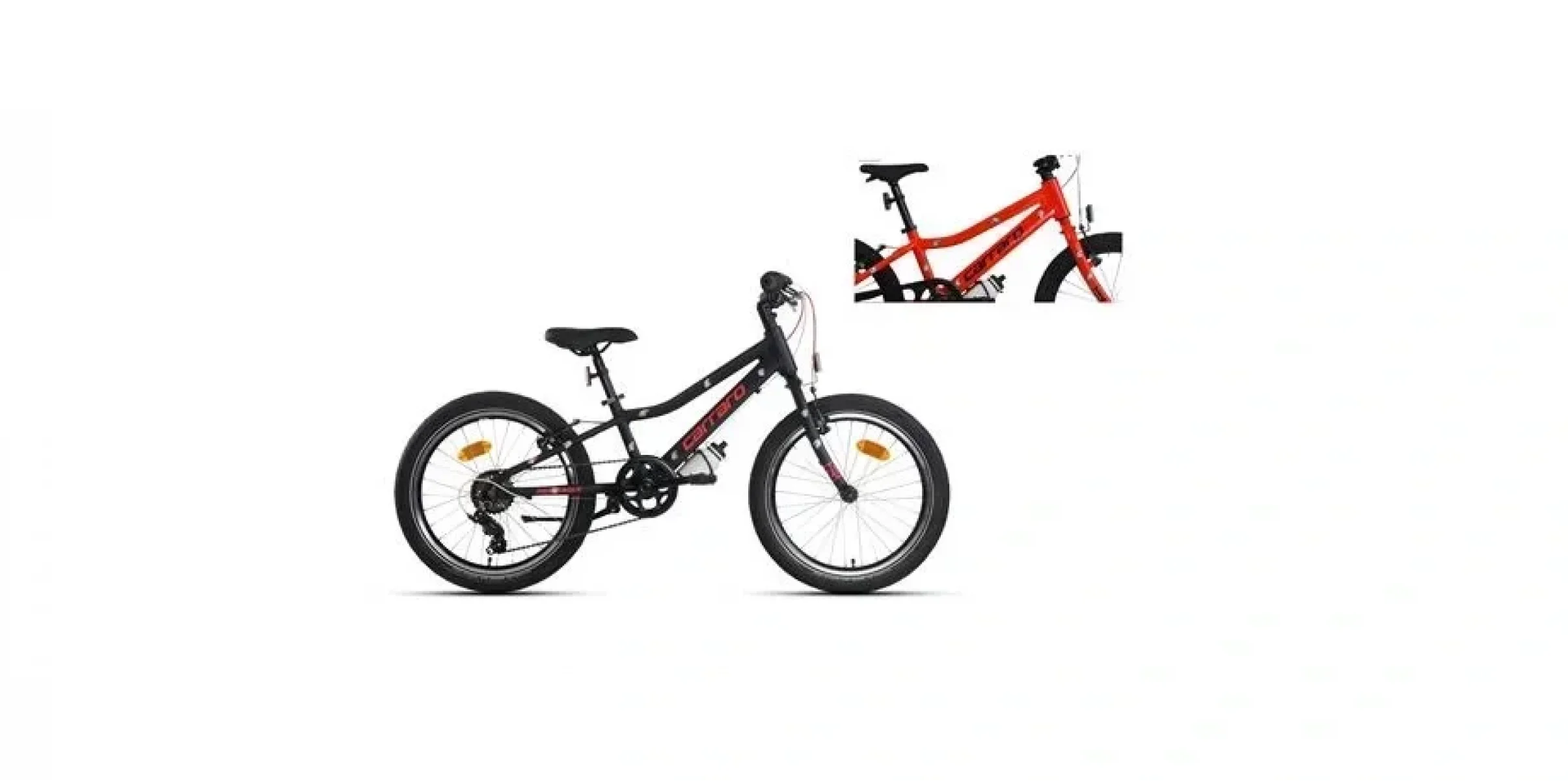 CARRARO RED EAGLE ERKEK ÇOCUK BİSİKLETİ 230H 6 VİTES V 20 JANT KIRMIZI SİYAH