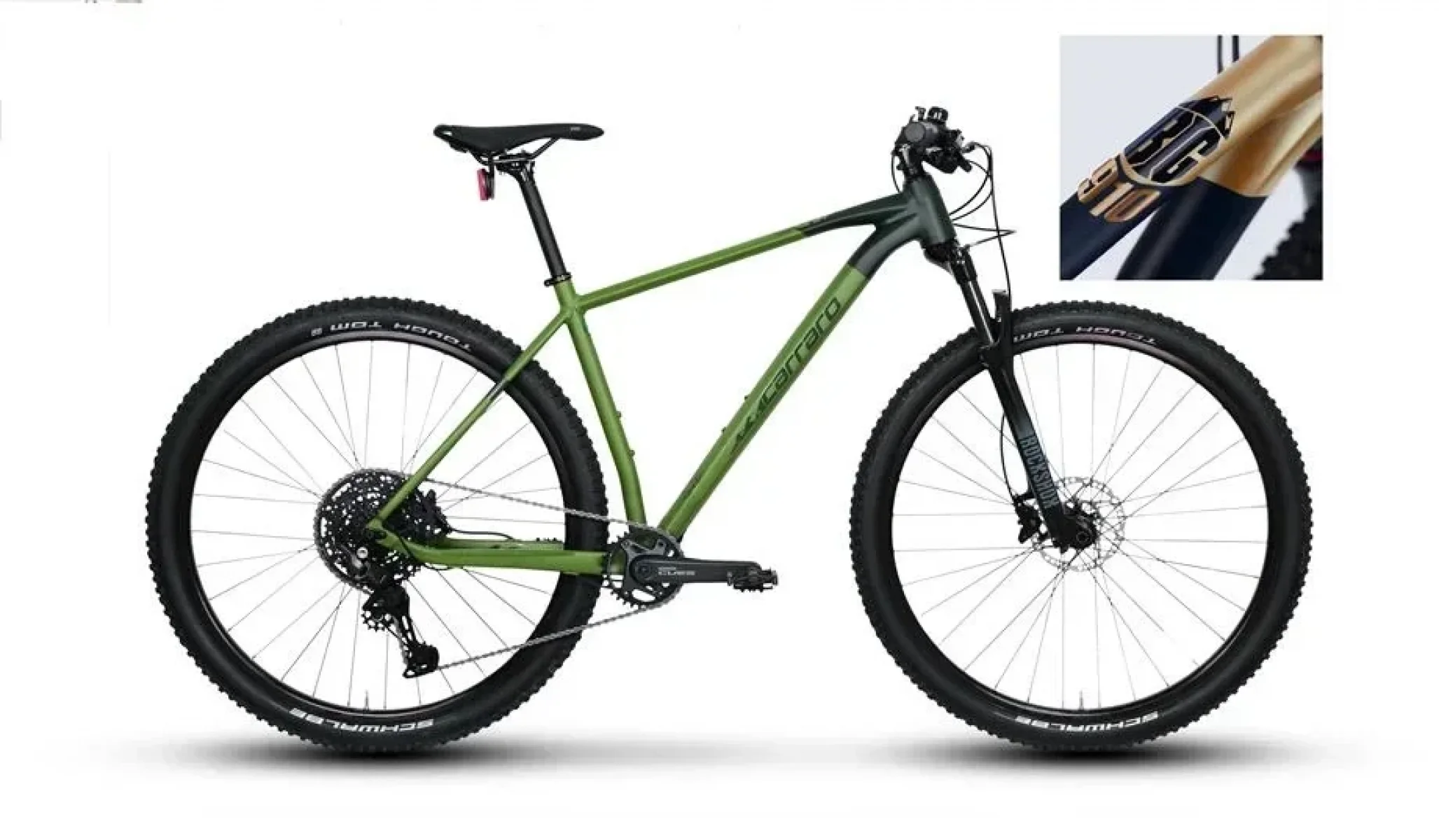 CARRARO BIG 910 ERKEK DAĞ BİSİKLETİ 530H HD 29 JANT 10 VİTES KOYU LACİVERT AÇIK BRONZ