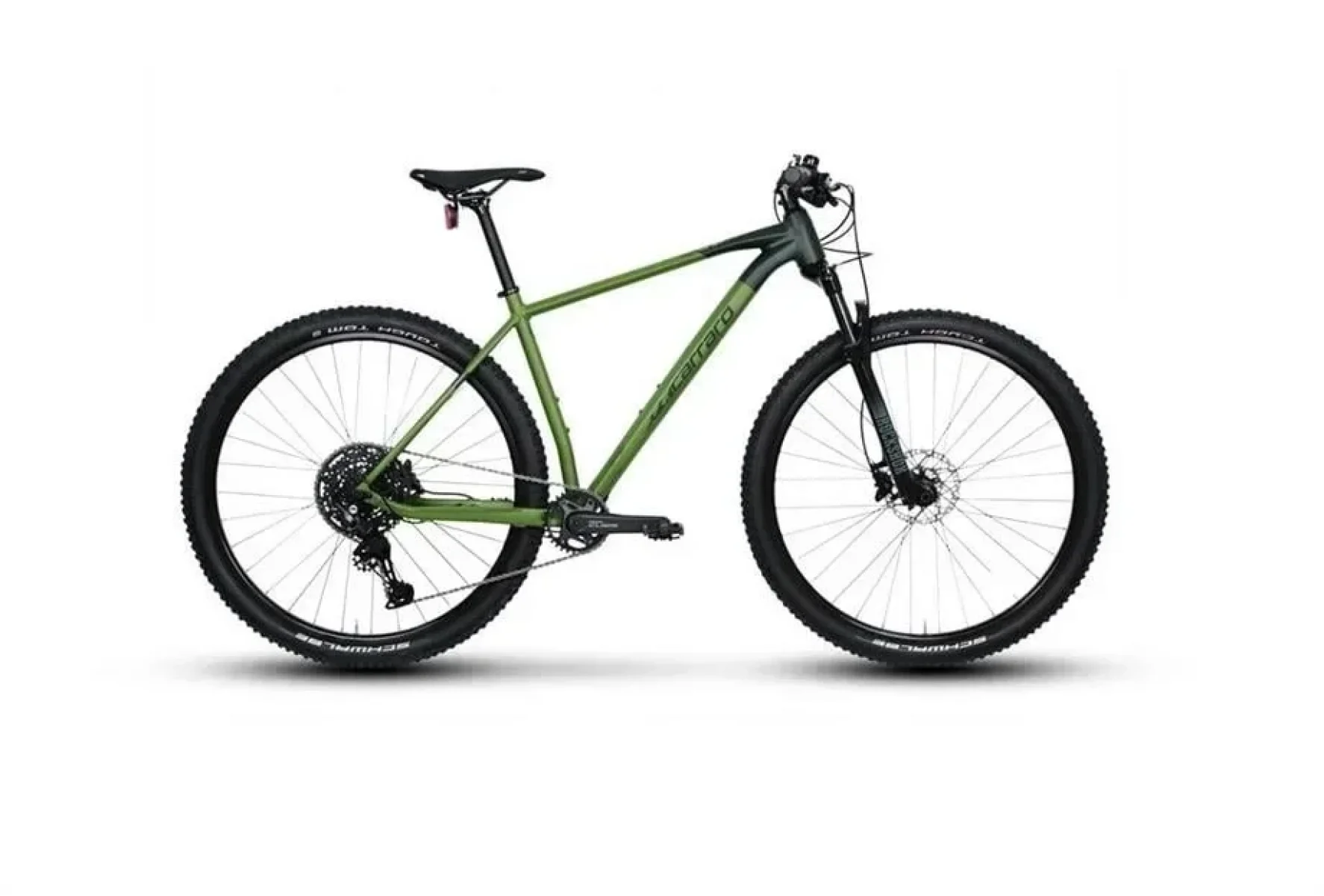 CARRARO BIG 910 ERKEK DAĞ BİSİKLETİ 530H HD 29 JANT 10 VİTES MAT YEŞİLİ SİYAH KOYU YEŞİL