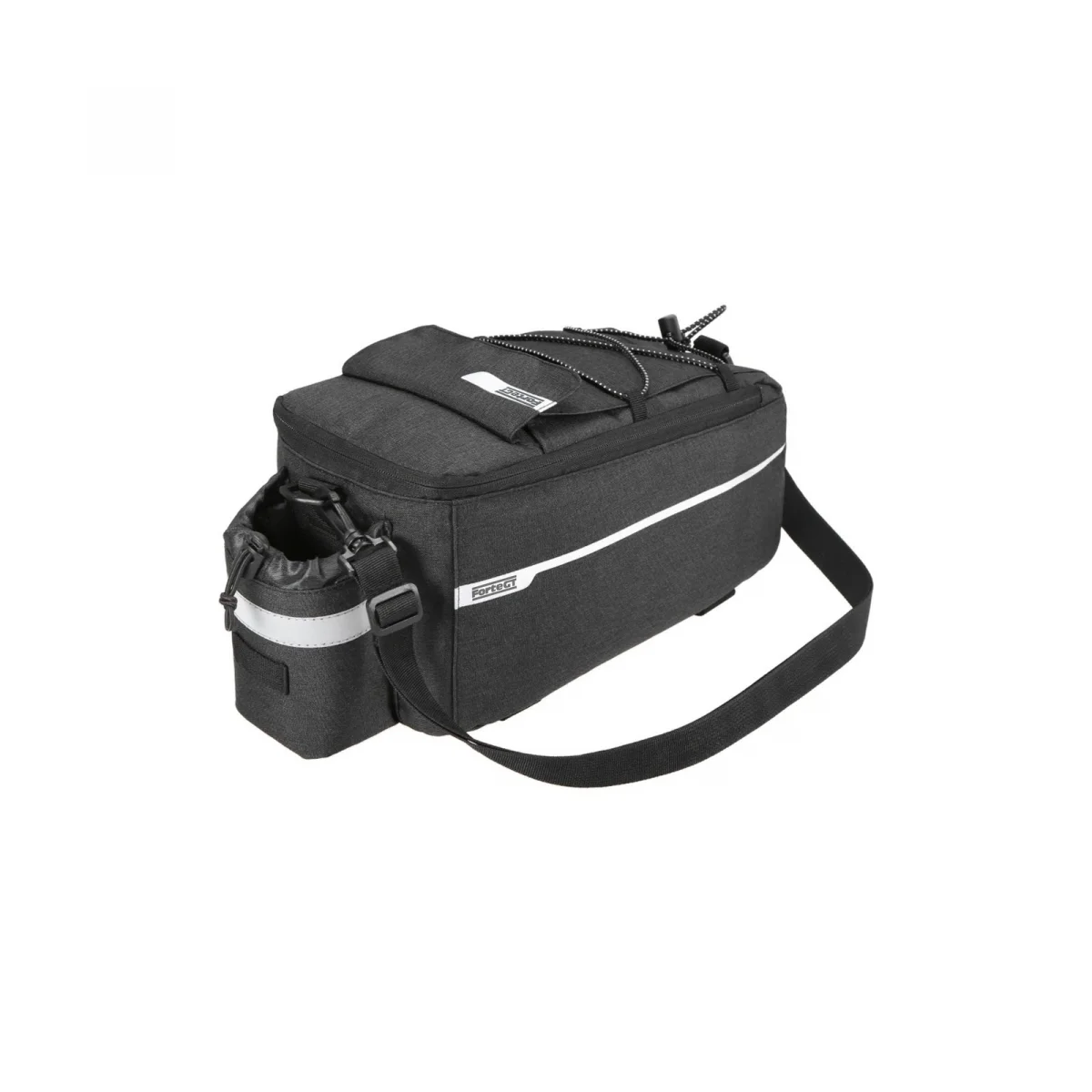 FORTE GT XBYC 804 SULUK HAZNELİ BİSİKLET BAGAJ ÜSTÜ ÇANTA SİYAH