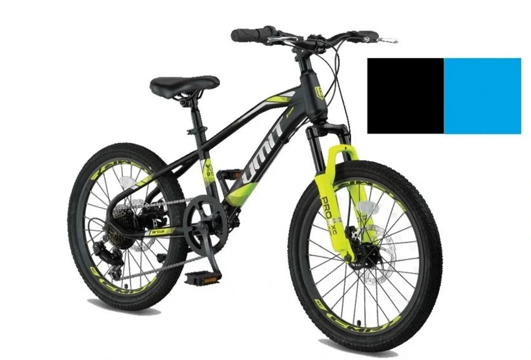 ÜMİT 2013 ARCUS 2D ERKEK ÇOCUK BİSİKLETİ 279H V 20 JANT 7 VİTES ANTRASİT MAVİ