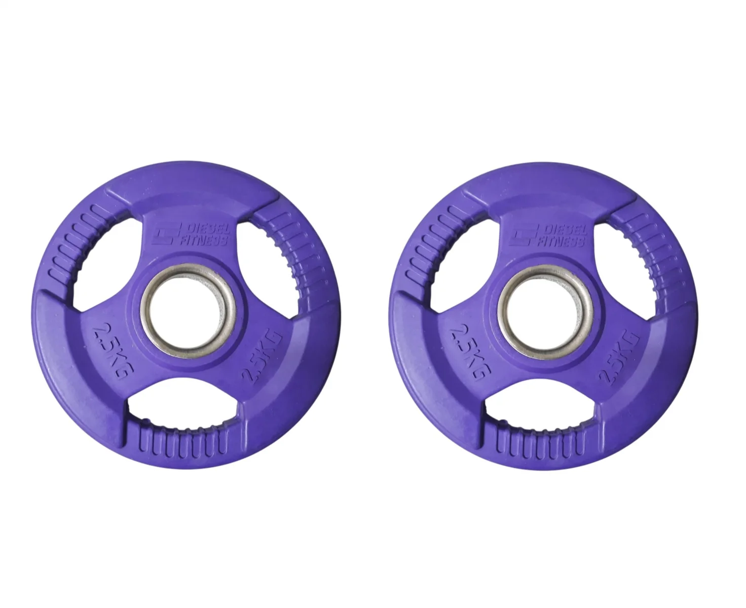 DIESEL FİTNES ROP 4 KAUÇUK FLANŞ PLAKA 2X2.5 KG MOR