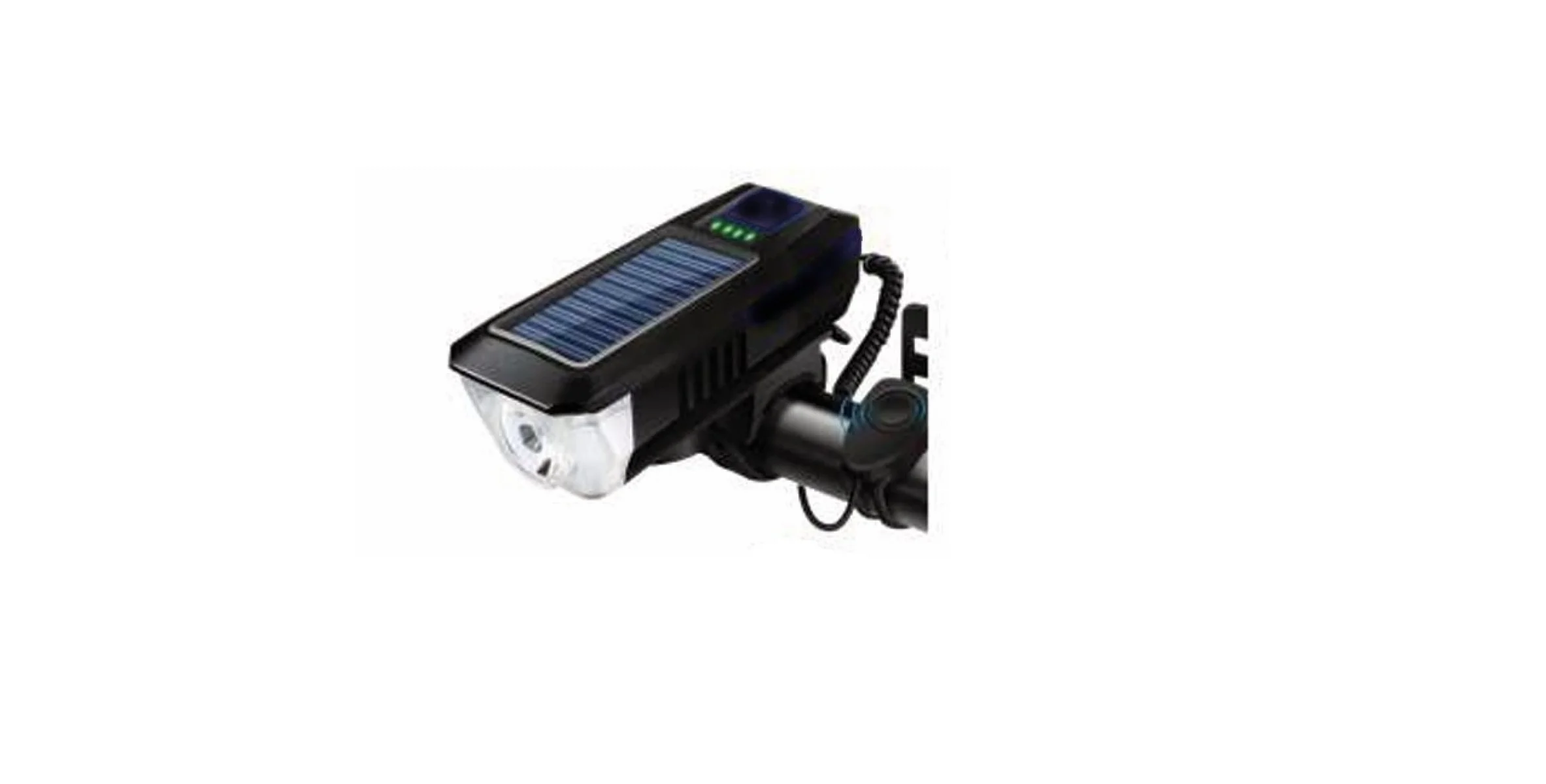 FORTE GT XBYC 6144 BİSİKLET ÖN IŞIK KORNA SİYAH SİYAH