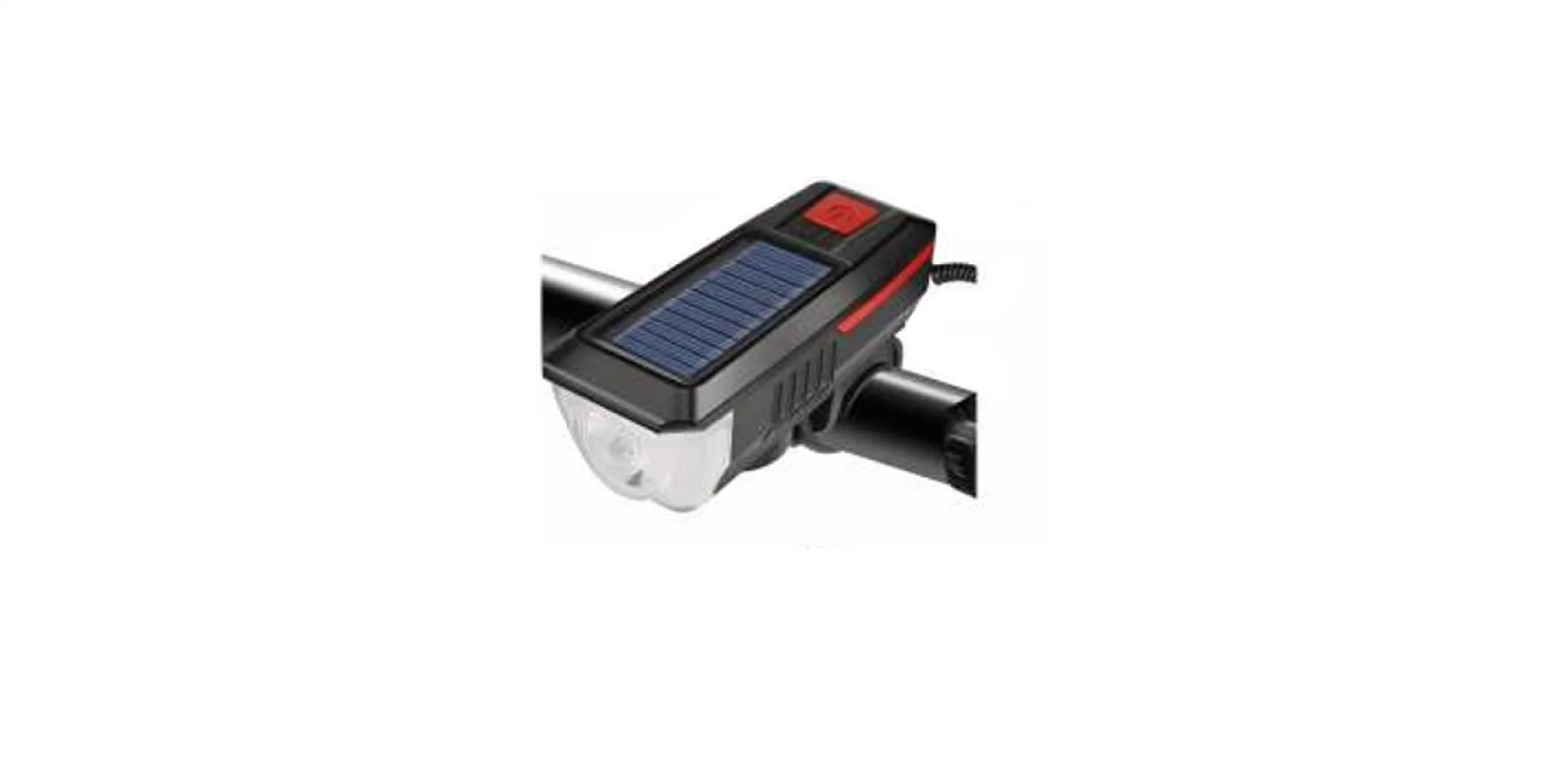FORTE GT XBYC 6144 BİSİKLET ÖN IŞIK KORNA SİYAH KIRMIZI