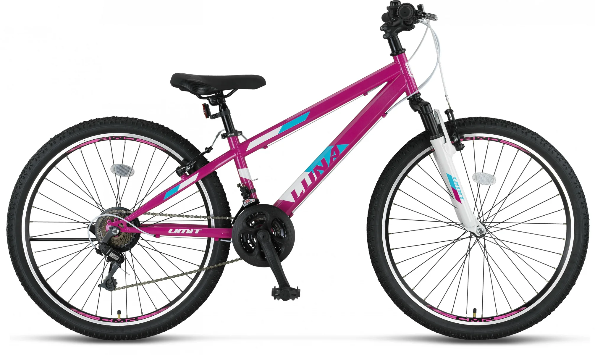 ÜMİT 2669 LUNA KADIN DAĞ BİSİKLETİ V 26 JANT 21 VİTES SRN KOYU PEMBE