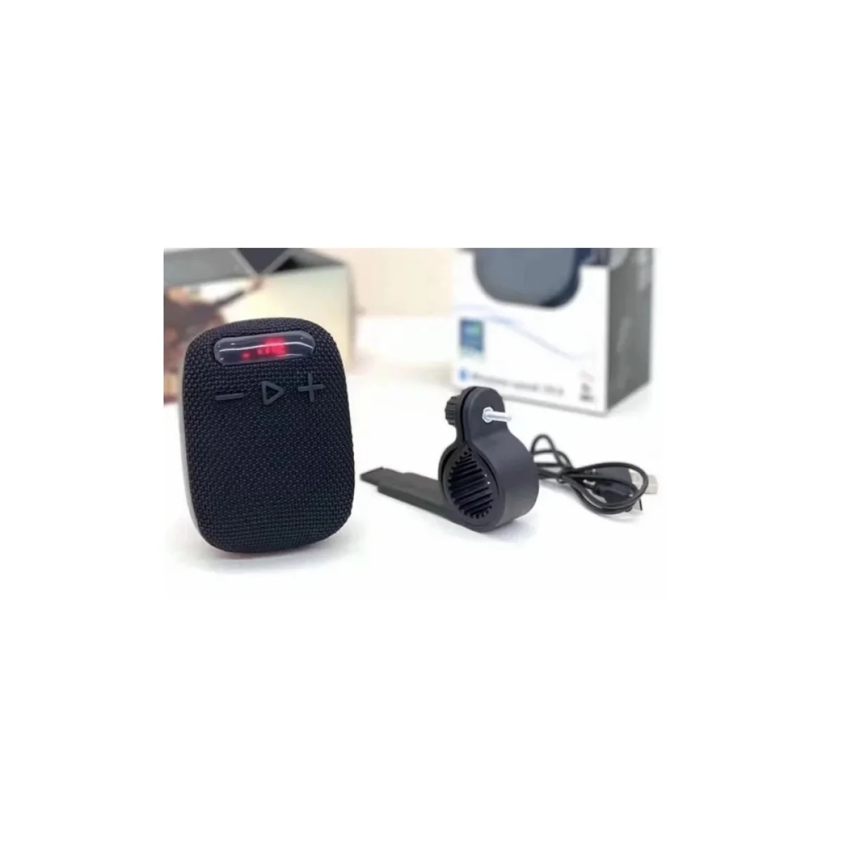 FORTE GT XBYC 2727 BİSİKLET HOPARLÖR WİRELESS SPEAK V5.0 WIND3S SİYAH