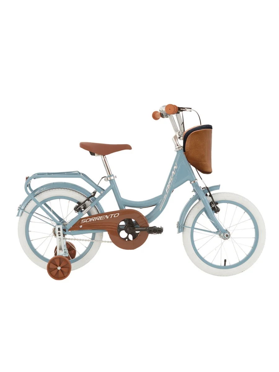 BİSAN SORRENTO-S KIZ ÇOCUK BİSİKLETİ 26CM 16 JANT BEBE MAVİ SİLVER