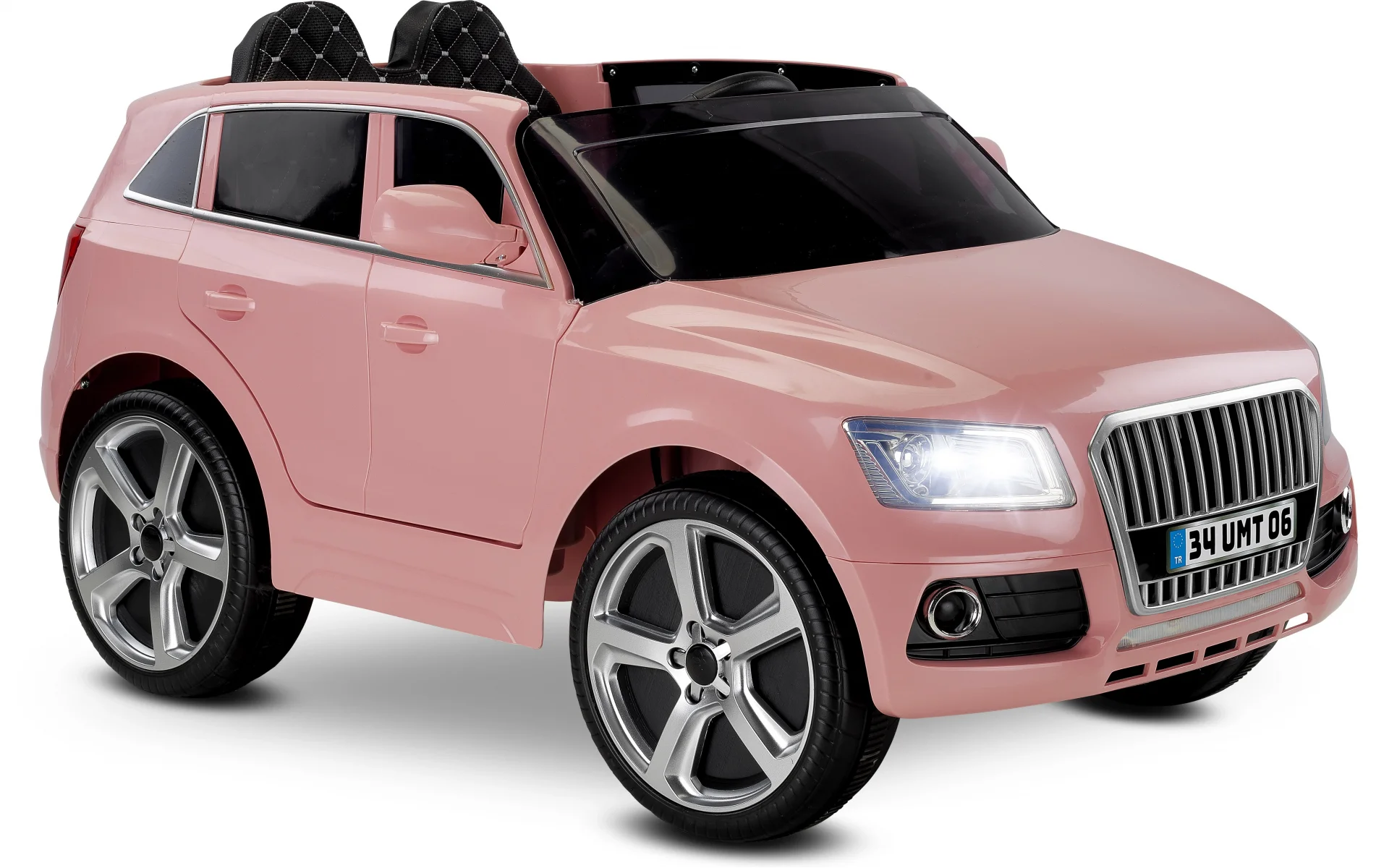 BABYHOPE 437 Q-SUV JEEP 12V AKÜLÜ ARABA PEMBE