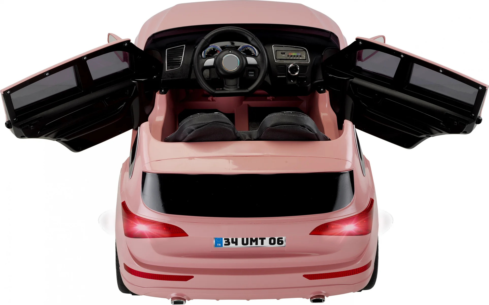 BABYHOPE 437 Q-SUV JEEP 12V AKÜLÜ ARABA PEMBE