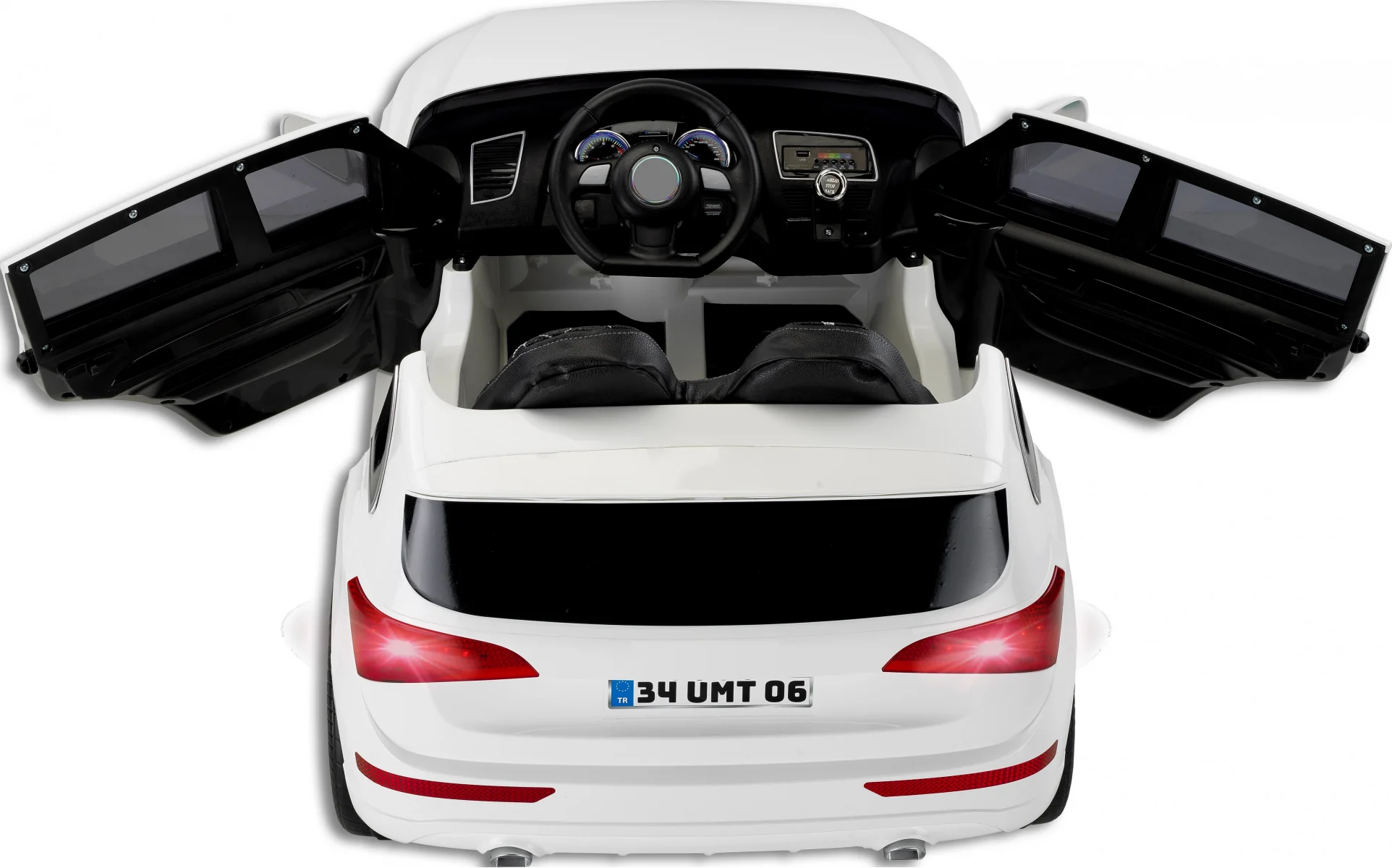 BABYHOPE 437 Q-SUV JEEP 12V AKÜLÜ ARABA BEYAZ