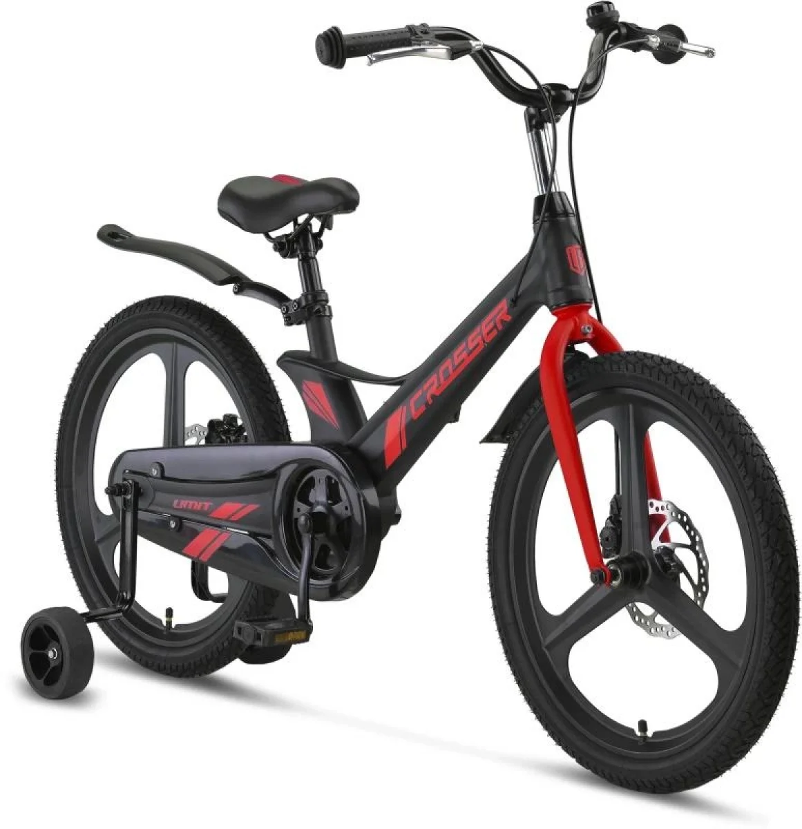 ÜMİT 2017 CROSSER 2D ERKEK ÇOCUK BİSİKLETİ MD 20 JANT SİYAH KIRMIZI