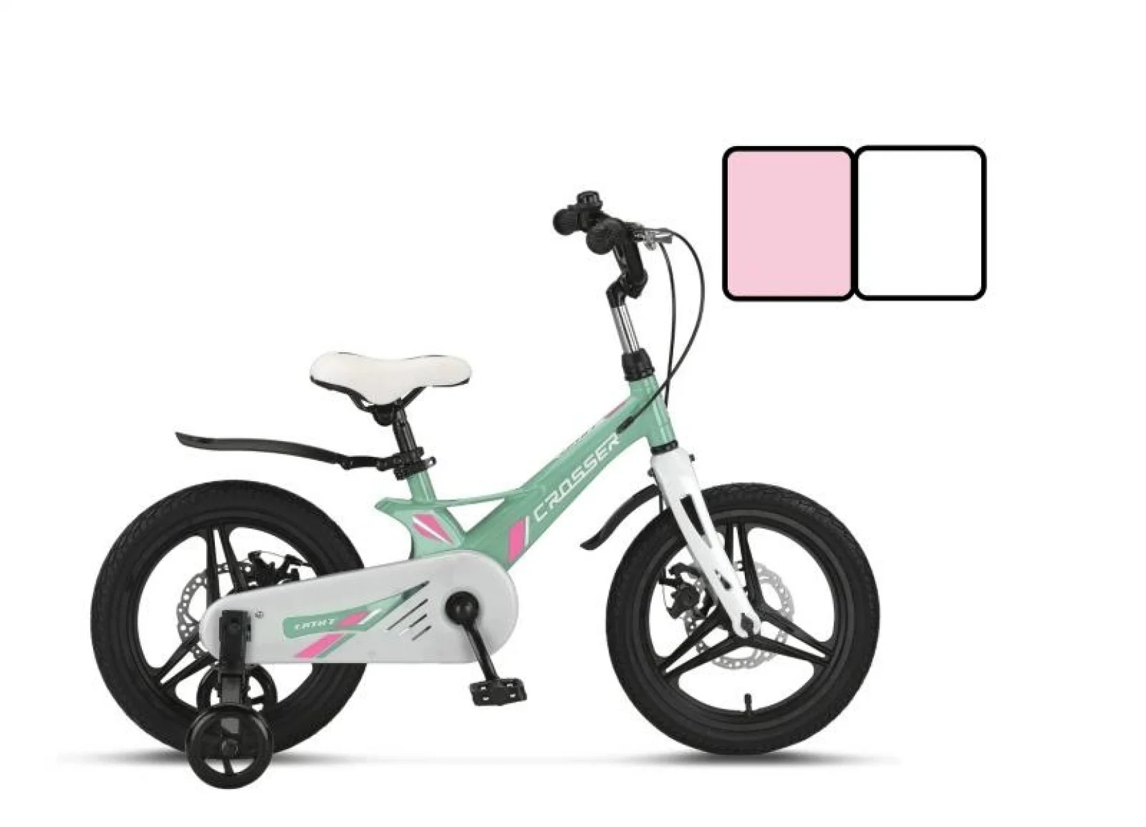 ÜMİT 1618 CROSSER 2D KIZ ÇOCUK BİSİKLETİ MD 16 JANT LİGHT PİNK