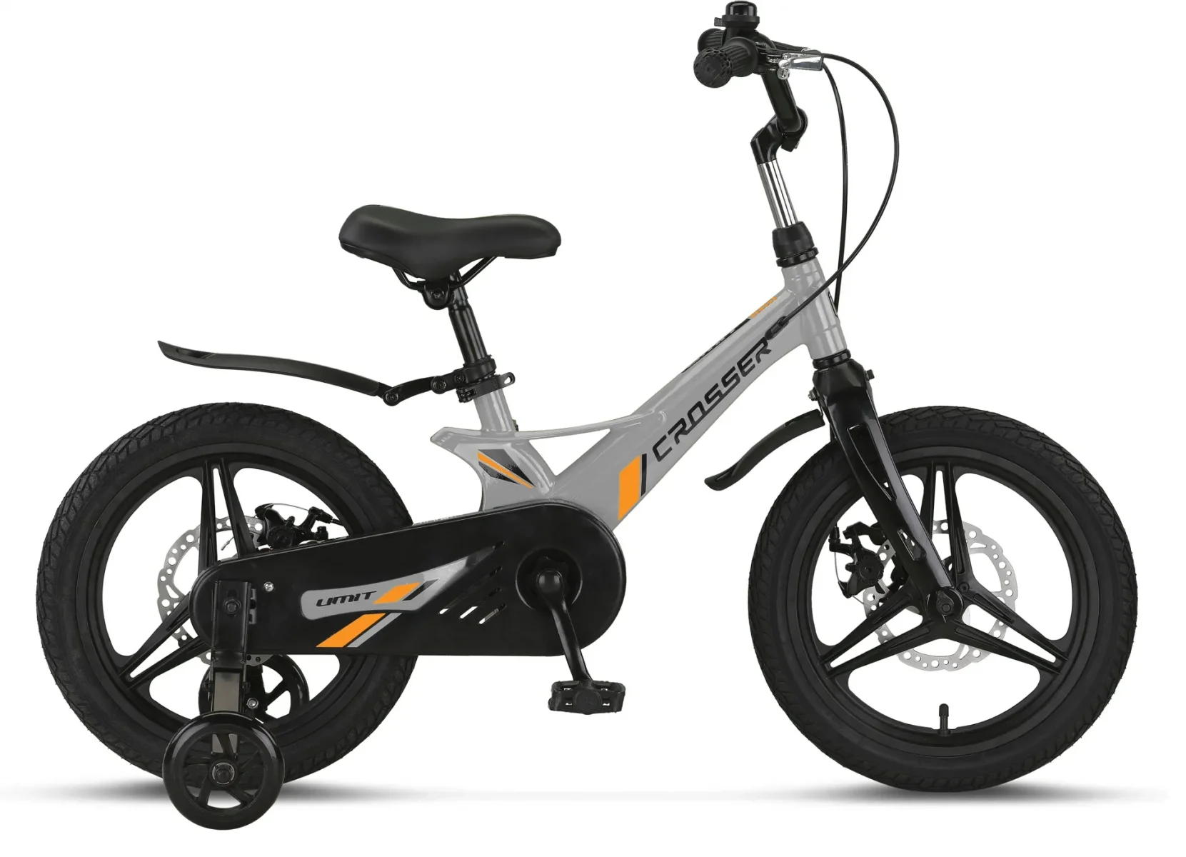 ÜMİT 1617 CROSSER 2D ERKEK ÇOCUK BİSİKLETİ MD 16 JANT GRİ TURUNCU
