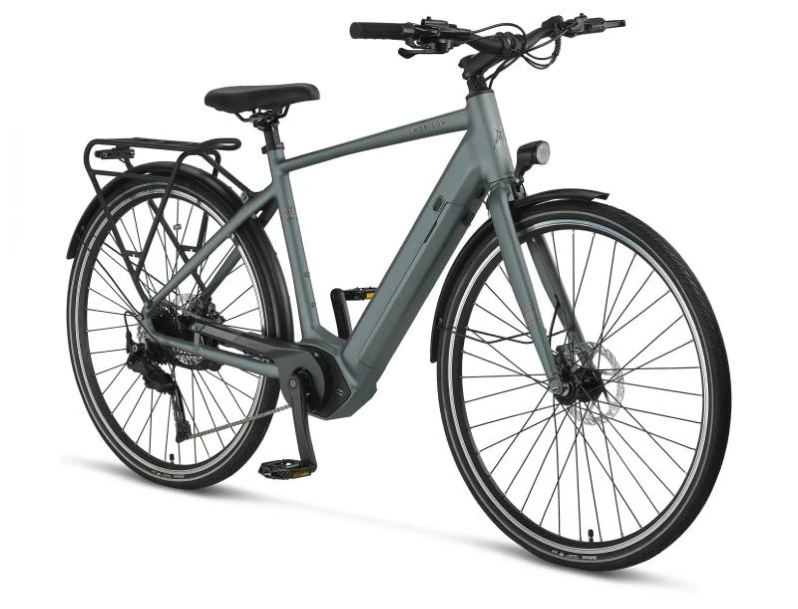 MOSSO HORIZON ELEKTRİKLİ ŞEHİR BİSİKLET 500H HYD 28 JANT 9 VİTES SMOKE GRAY