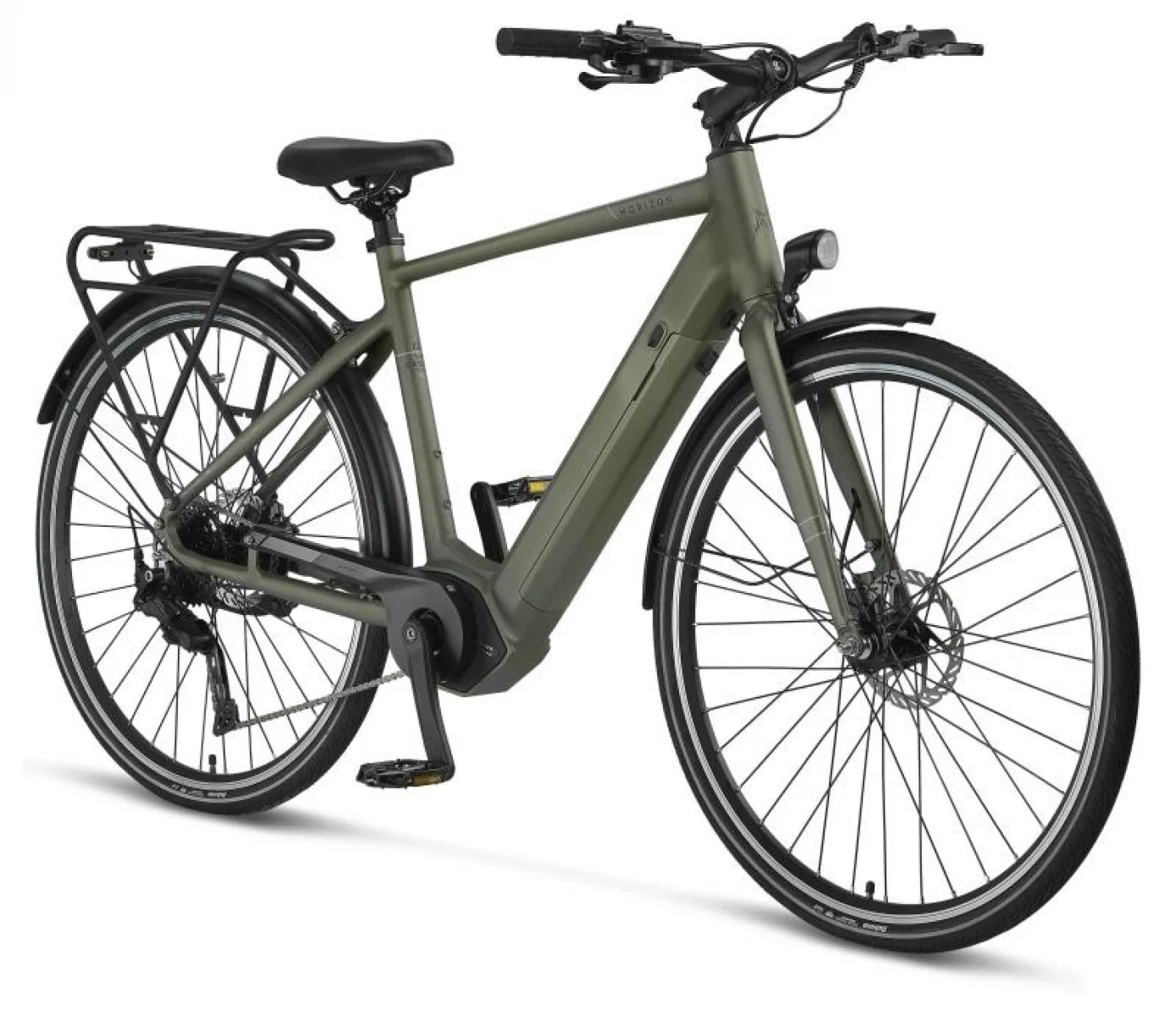 MOSSO HORIZON ELEKTRİKLİ ŞEHİR BİSİKLET 500H HYD 28 JANT 9 VİTES ANTRASİT