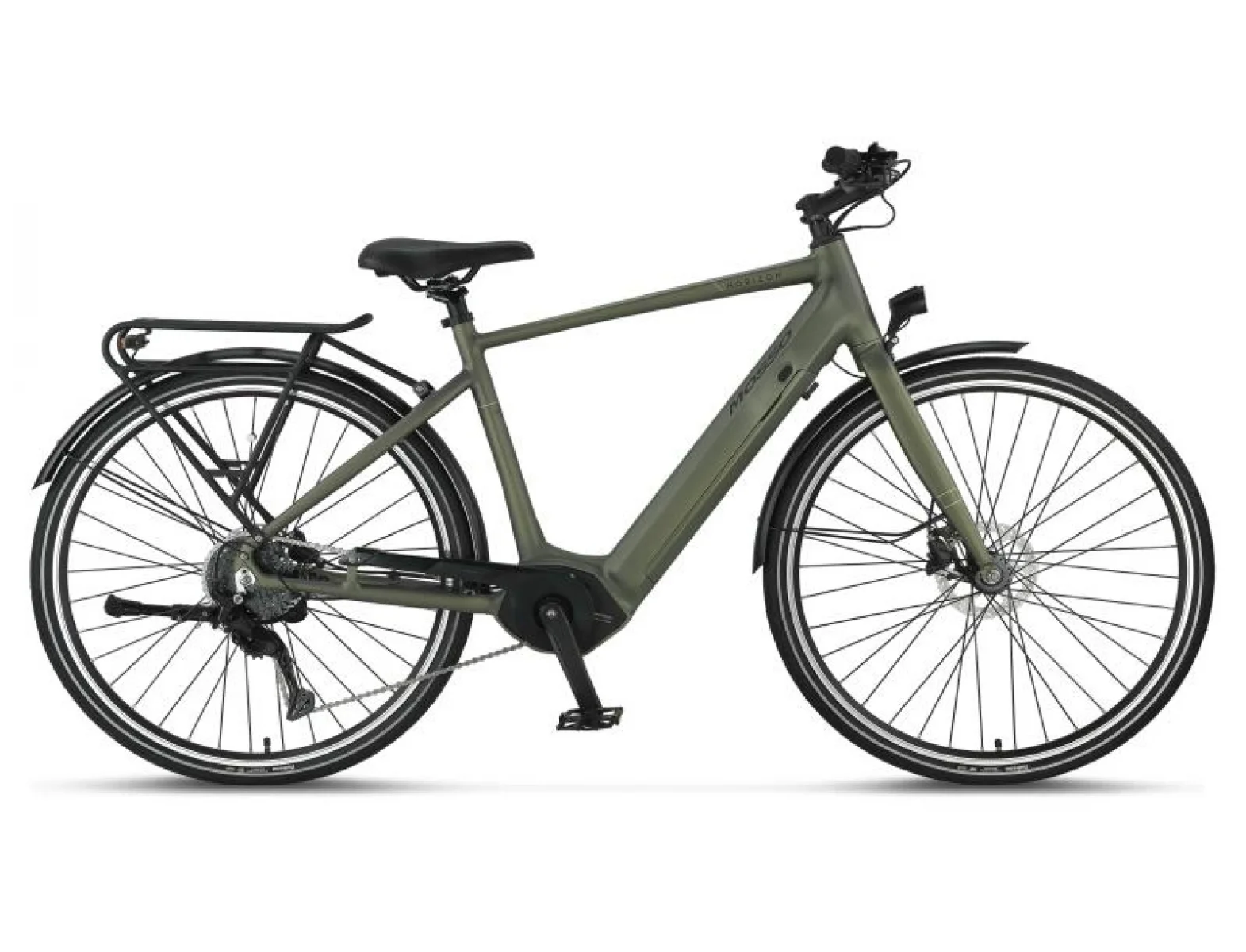 MOSSO HORIZON ELEKTRİKLİ ŞEHİR BİSİKLET 500H HYD 28 JANT 9 VİTES ANTRASİT