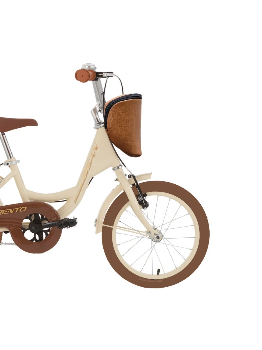 BİSAN SORRENTO-S KIZ ÇOCUK BİSİKLETİ 26CM 16 JANT KREM GOLD