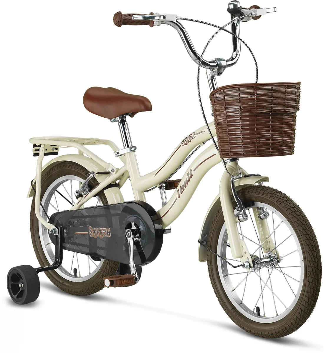 ÜMİT 1641 STITCH L-ATB-V-KIZ ÇOCUK BİSİKLETİ 16 JANT BEJ