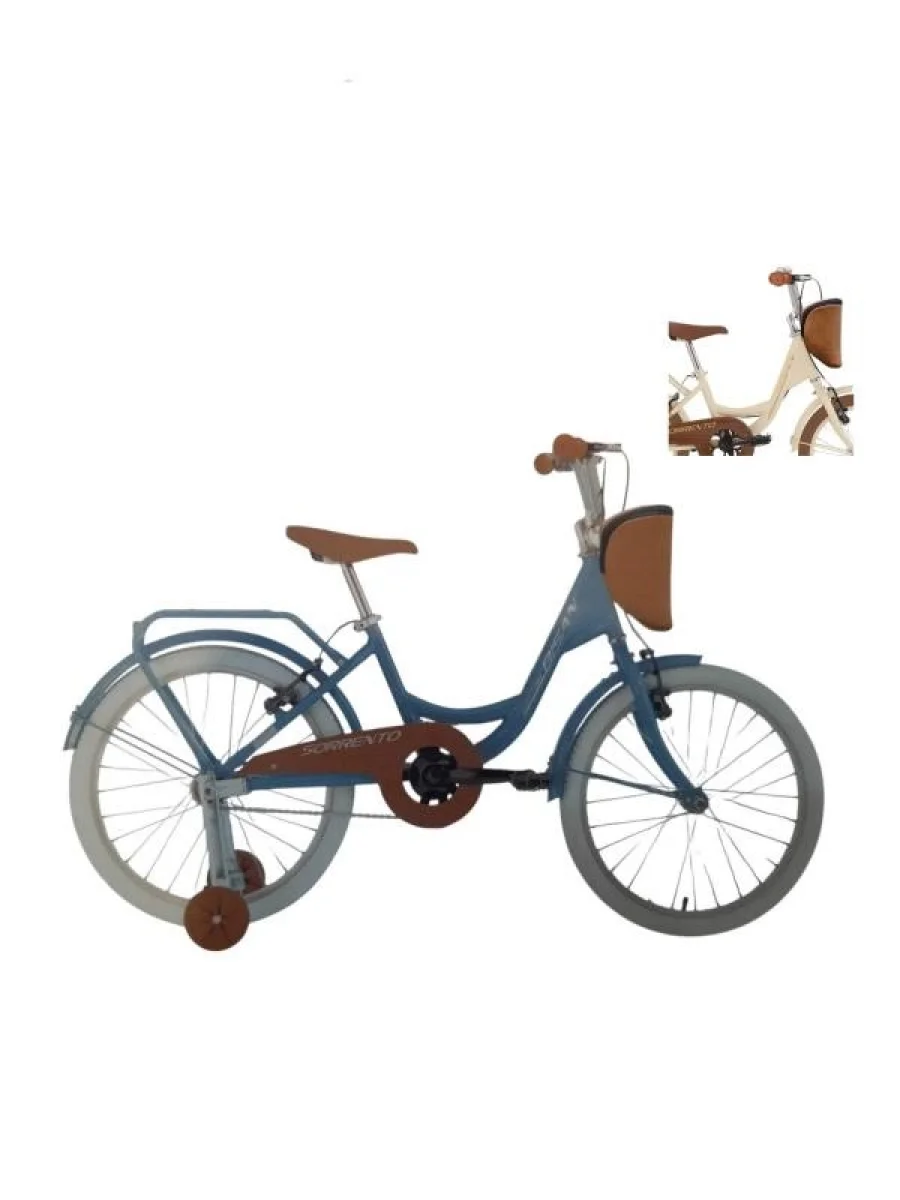 BİSAN SORRENTO-S KIZ ÇOCUK BİSİKLETİ 30CM 20 JANT KREM GOLD