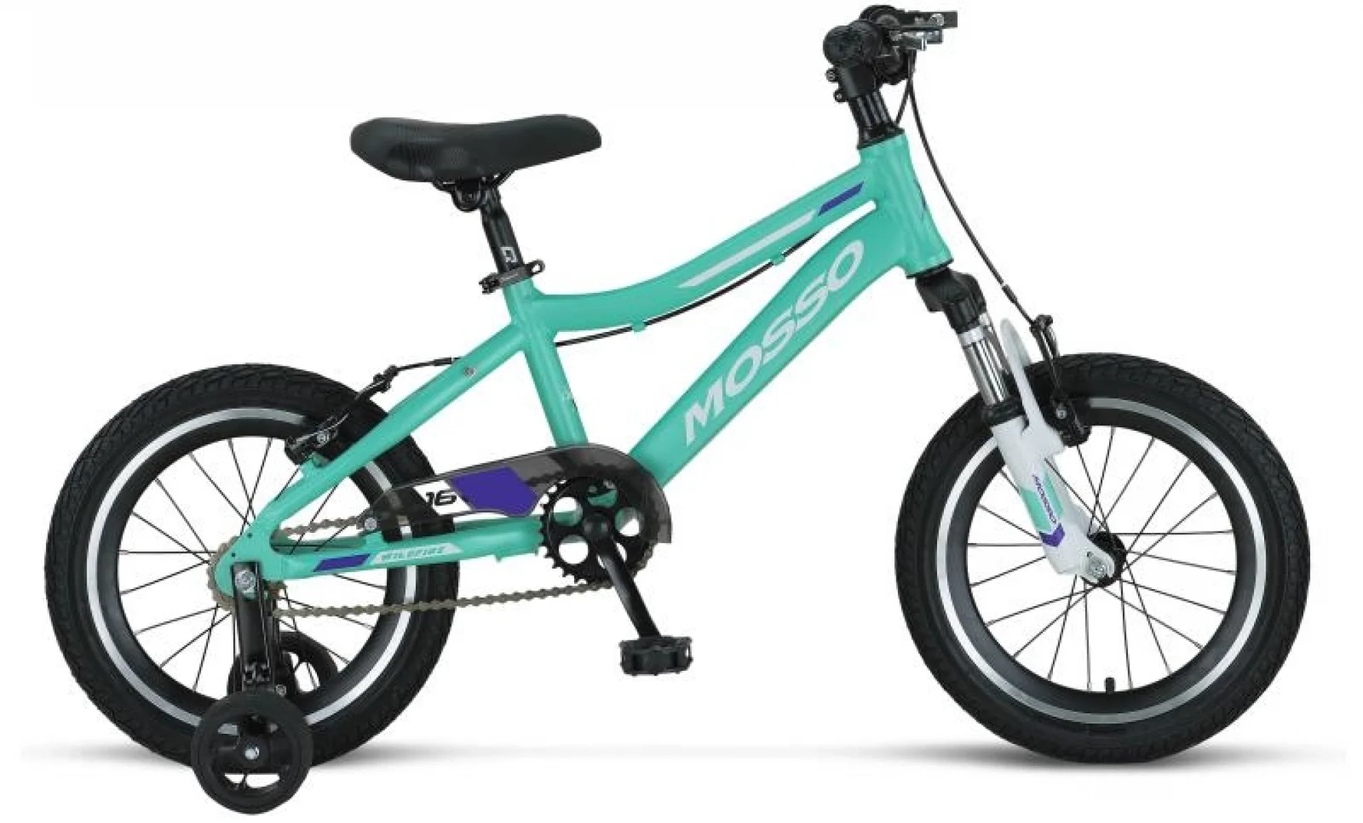MOSSO WILDFIRE L-16-V KIZ ÇOCUK BİSİKLETİ  255H V 16 JANT EMERALD MOR