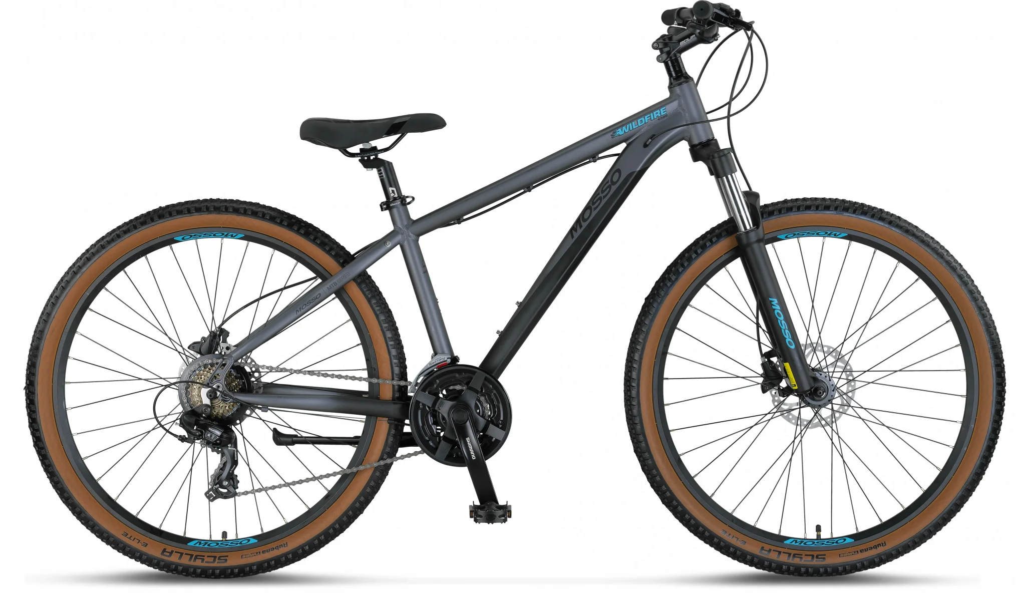 MOSSO WILDFIRE-LTD-27-H ERKEK DAĞ BİSİKLETİ 406H HD 27.5 JANT 21 VİTES MAT ANTRASİT