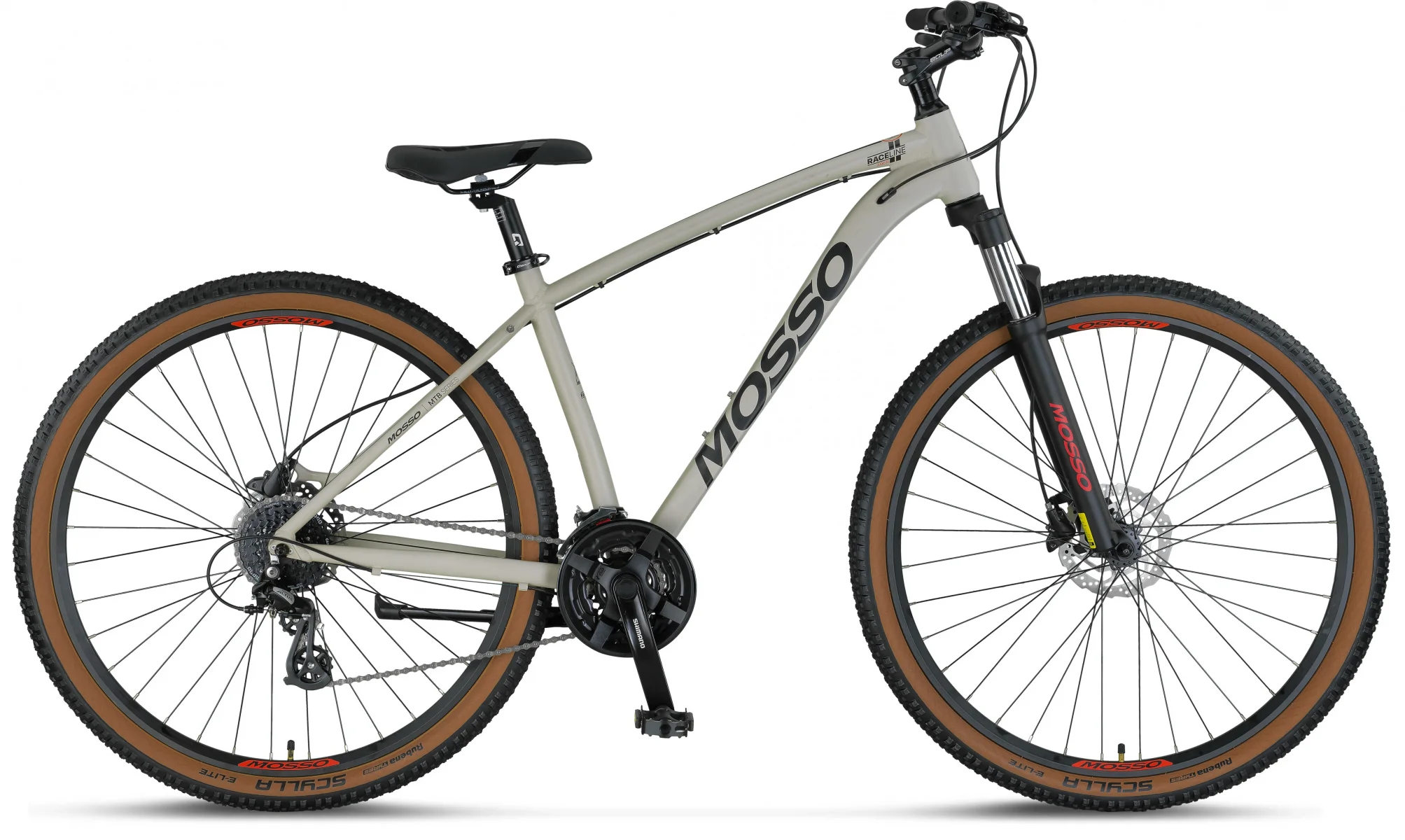 MOSSO RACELINE-29-HD ERKEK DAĞ BİSİKLETİ 457H 29 JANT 24 VİTES MATT SAND GREY