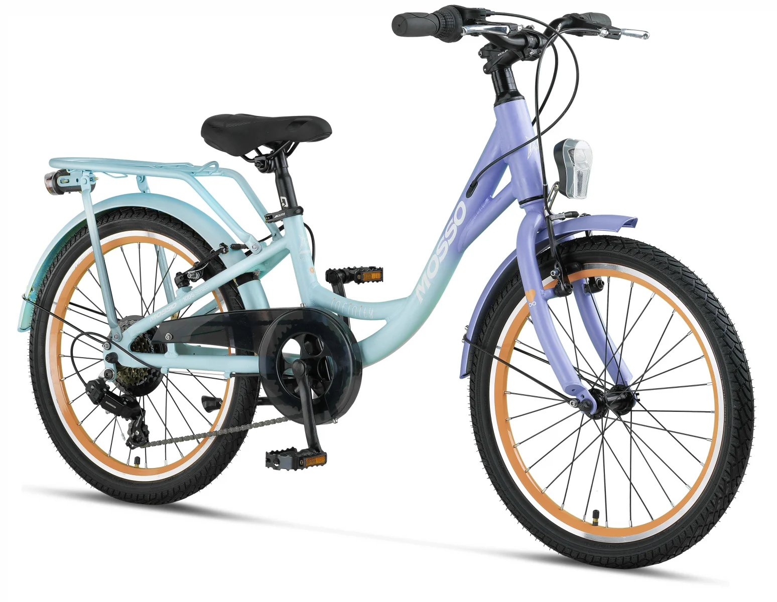 MOSSO INFINITY-20-V KIZ ÇOCUK BİSİKLETİ 254H 20 JANT 6 VİTES MATT UNICORN
