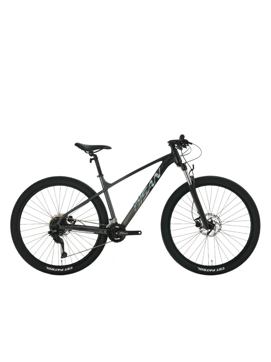 BİSAN BOLD 9.2 ERKEK DAĞ BİSİKLETİ 48CM HD 27.5 JANT 18 VİTES SİYAH GRİ GRİ