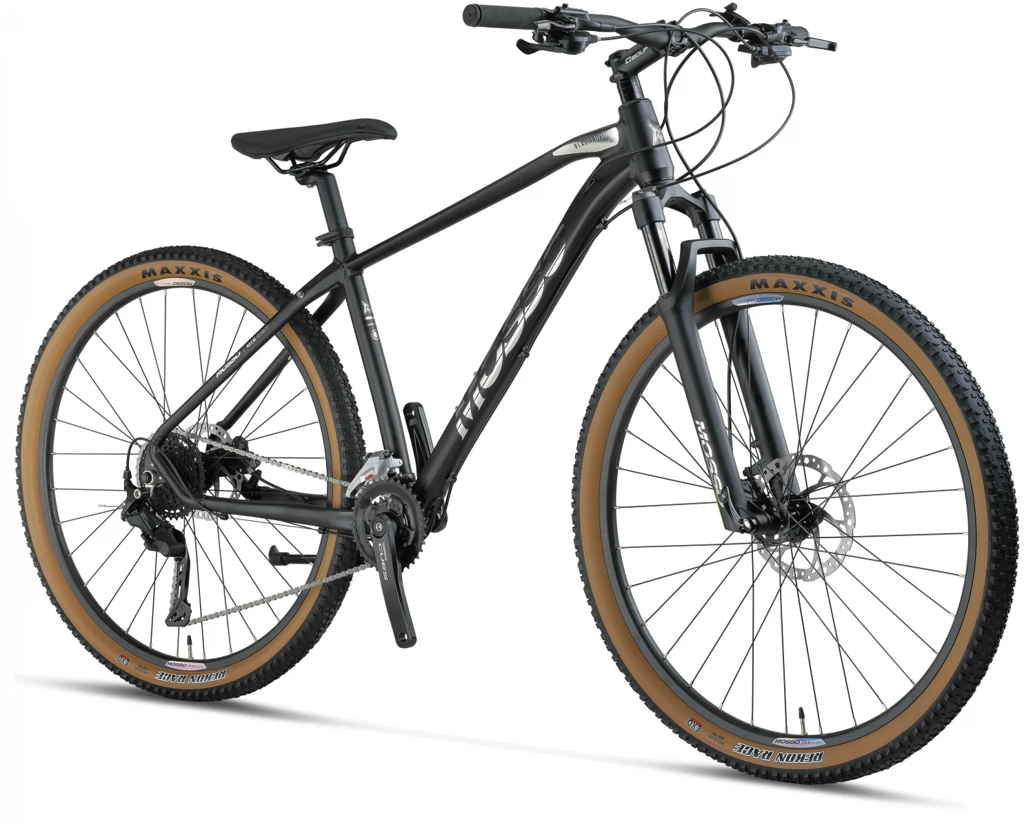 MOSSO BLACK EDITION-29 CUES ERKEK DAĞ BİSİKLETİ 508H HD 29 JANT 18 VİTES SİYAH