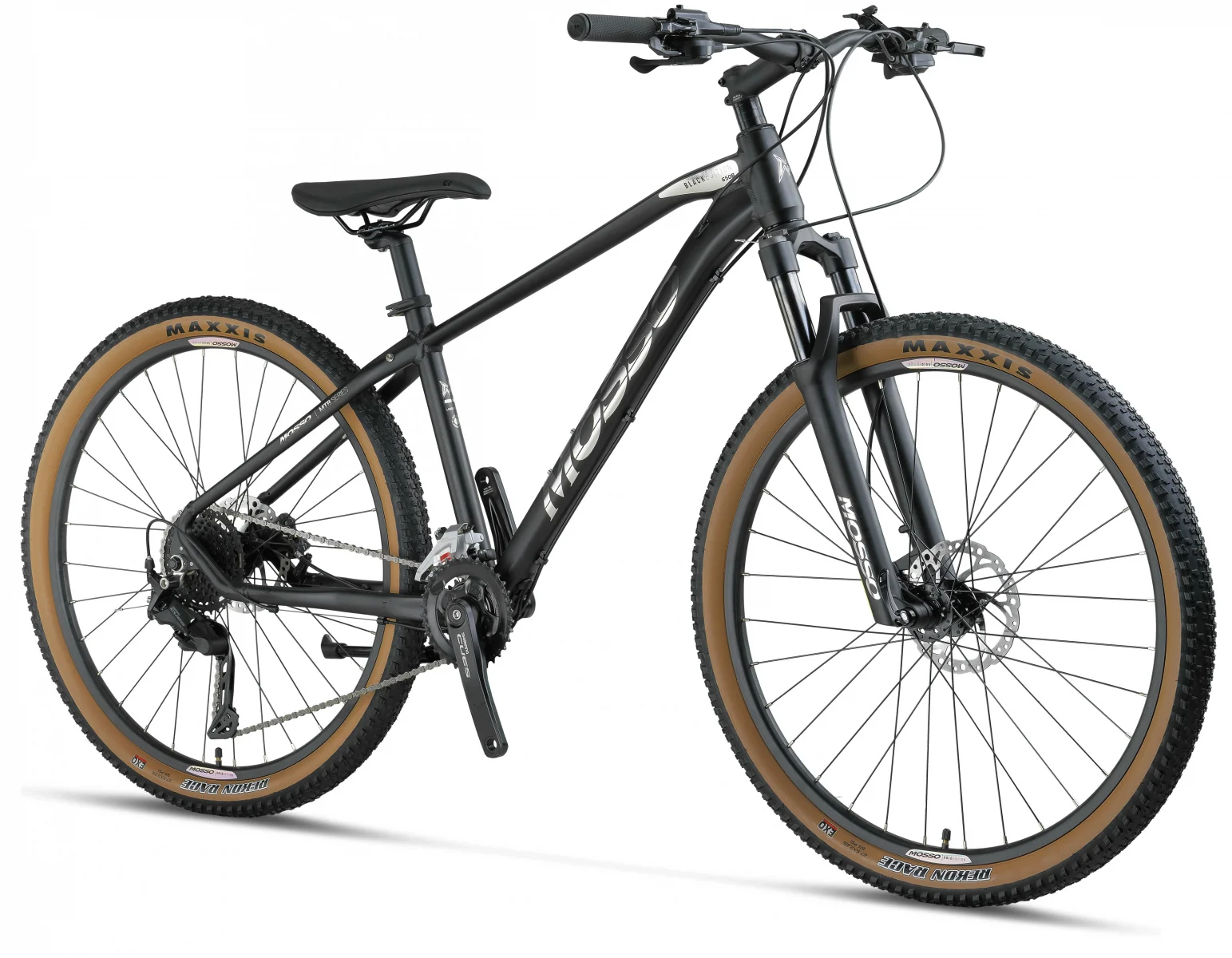 MOSSO BLACK EDITION-27 CUES ERKEK DAĞ BİSİKLETİ 406H HD 27.5 JANT 18 VİTES SİYAH
