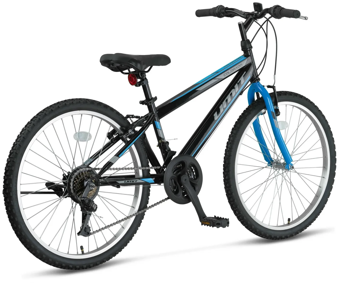 ÜMİT 2401 COLORADO ERKEK DAĞ BİSİKLETİ V 24 JANT 21 VİTES SİYAH MAVİ