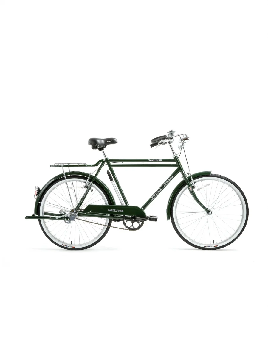 BİSAN ROADSTAR GL ERKEK HİZMET BİSİKLETİ 58CM V 26 JANT 1X1 VİTES YEŞİL SİYAH BEYAZ