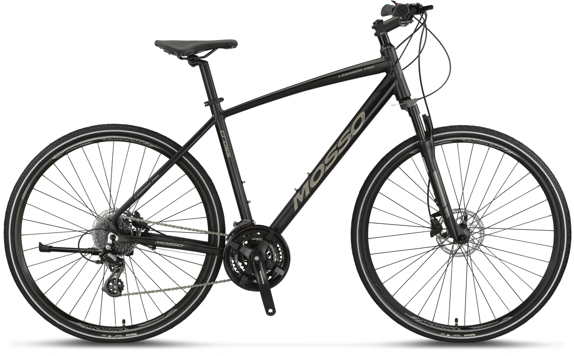 MOSSO LEGARDA-PRO-X24-MSM ERKEK ŞEHİR BİSİKLETİ 460H HD 28 JANT 24 VİTES SİYAH ANTRASİT