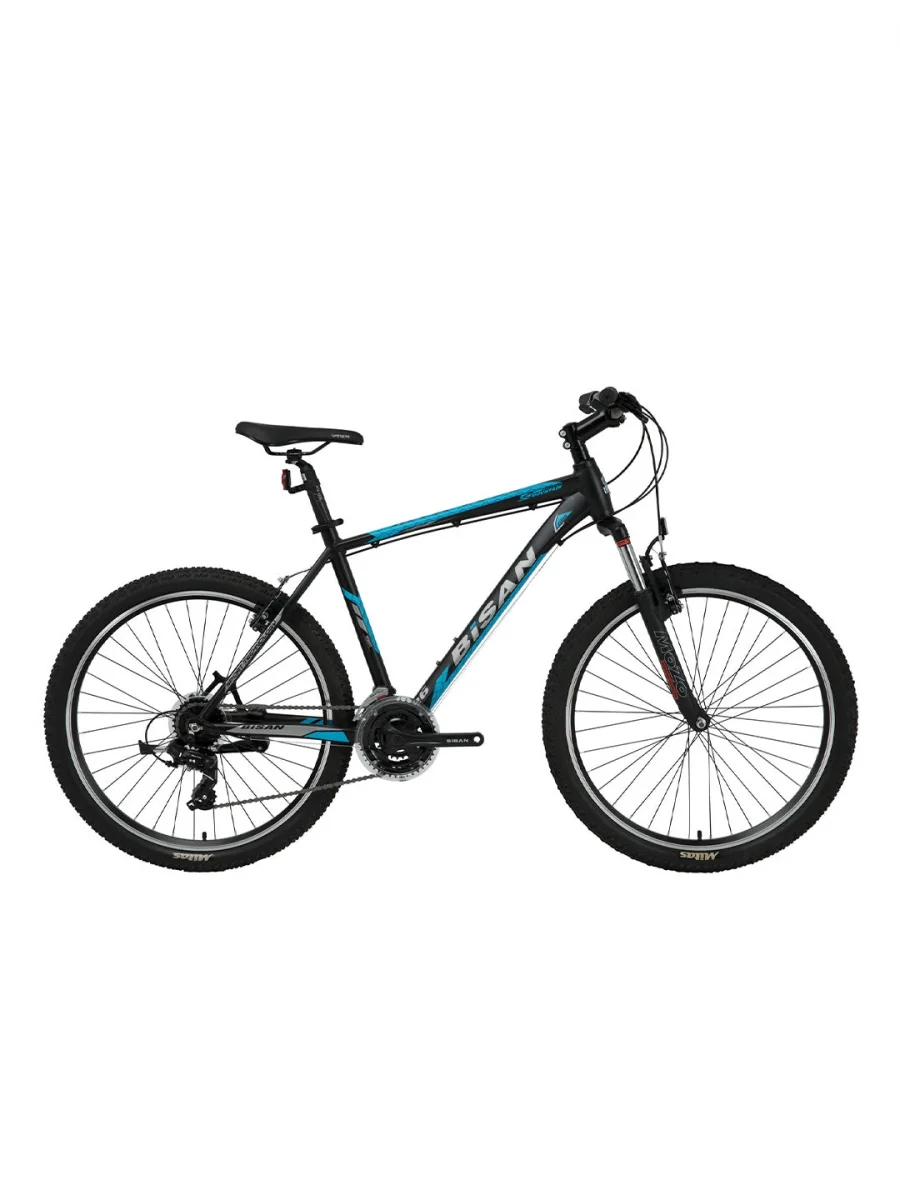 BİSAN MTX 7050 ERKEK DAĞ BİSİKLETİ 48CM V 29 JANT 21 VİTES MAT SİYAH MAVİ