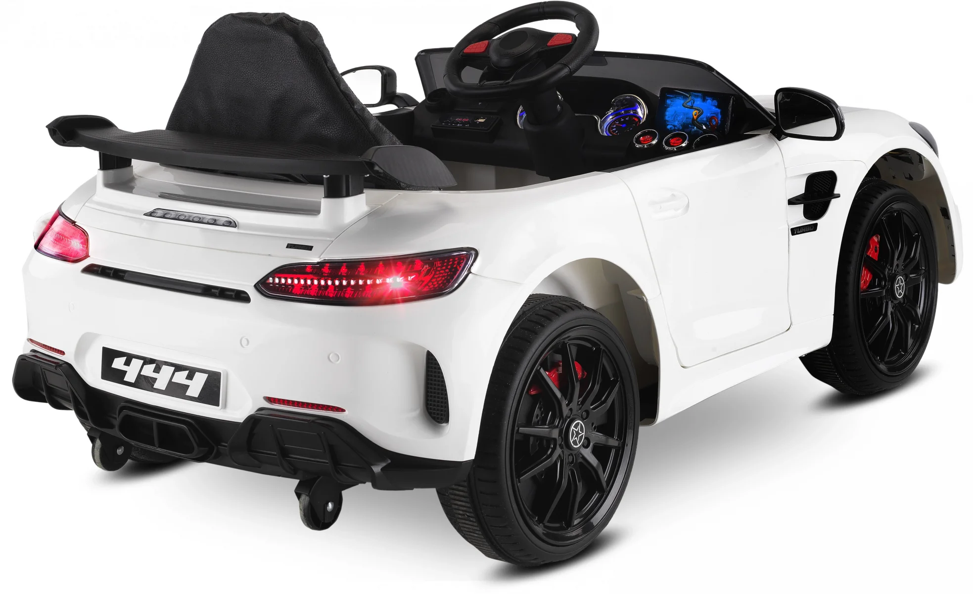 BABYHOPE 444 GTR SPORT 12V UZAKTAN KUMANDALI AKÜLÜ ARABA BEYAZ