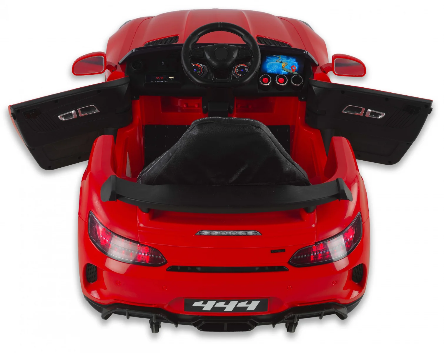 BABYHOPE 444 GTR SPORT 12V UZAKTAN KUMANDALI AKÜLÜ ARABA KIRMIZI