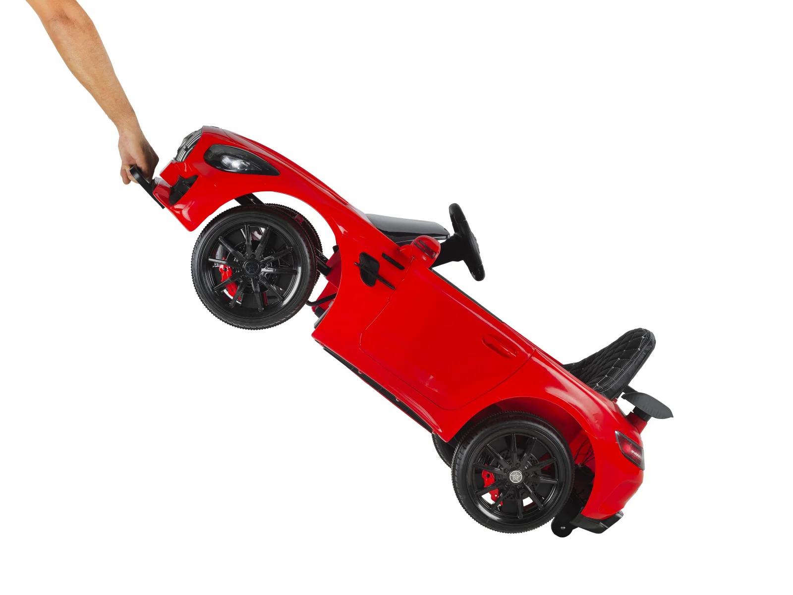 BABYHOPE 444 GTR SPORT 12V UZAKTAN KUMANDALI AKÜLÜ ARABA KIRMIZI