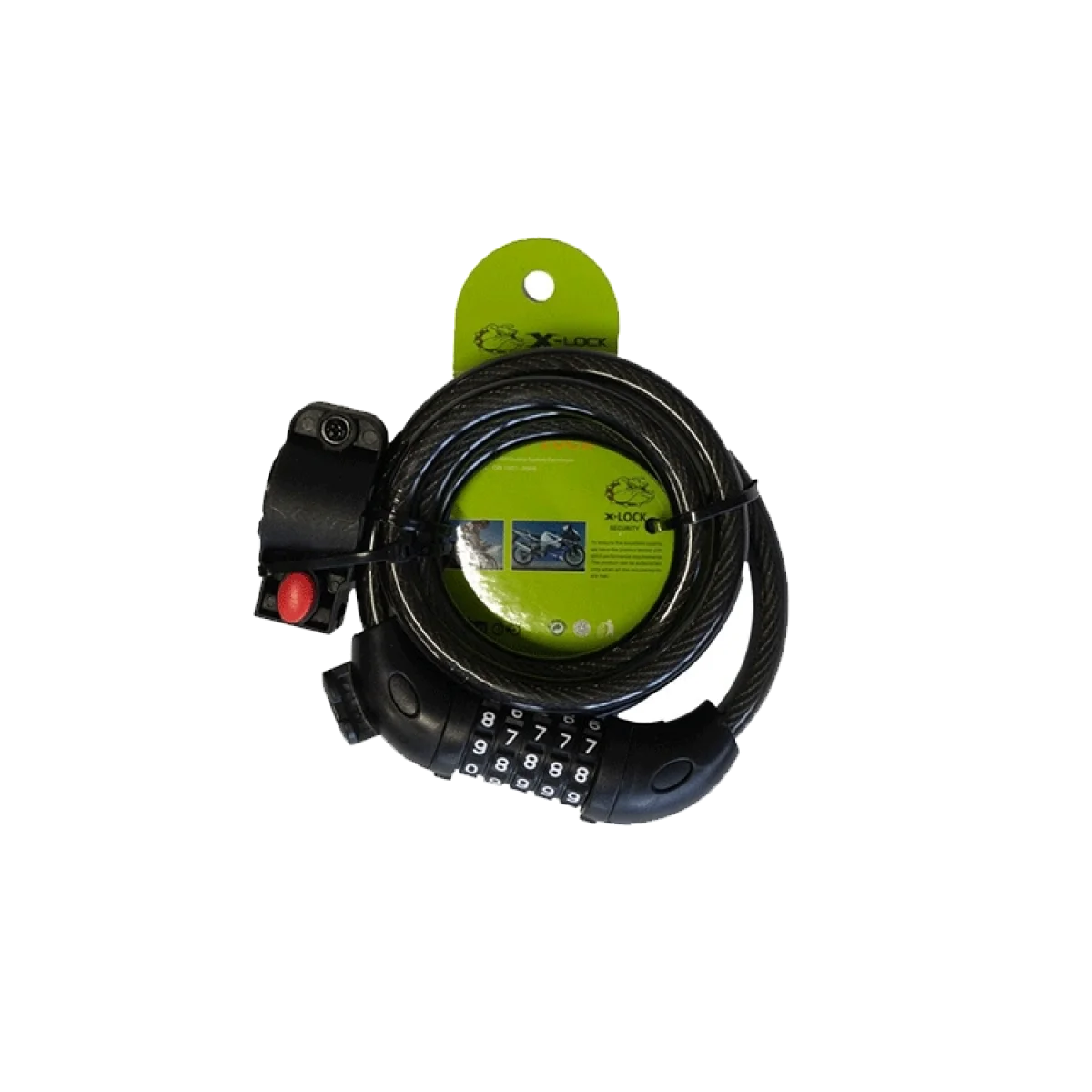 FORTE GT XBYC-TY566 ŞİFRELİ KİLİT X-LOCK 10X1500MM SİYAH