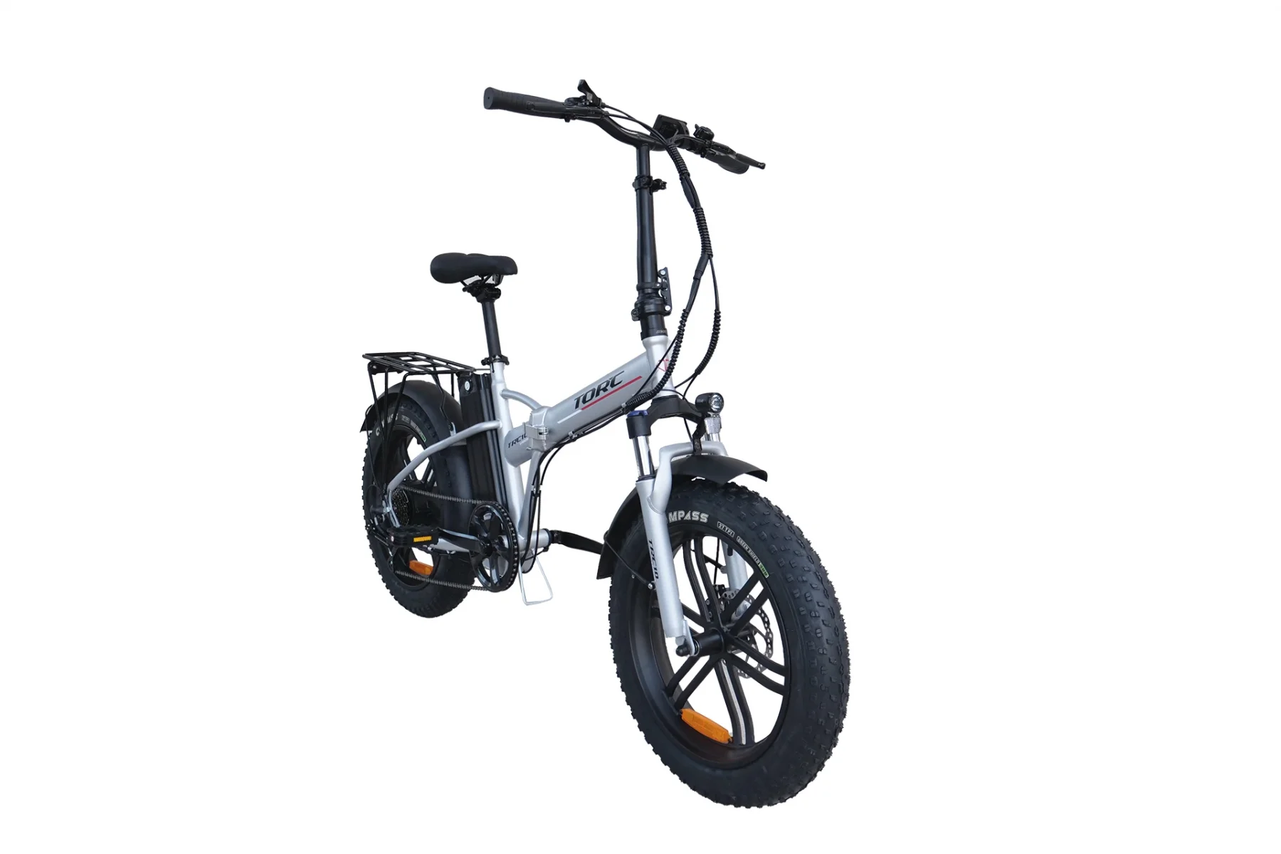 TORC TRC-10 GAZ KOLLU ELEKTRİKLİ KATLANIR BİSİKLET 420H HD 20 JANT 7 VİTES M.GRİ SİYAH BEYAZ KIRMIZI