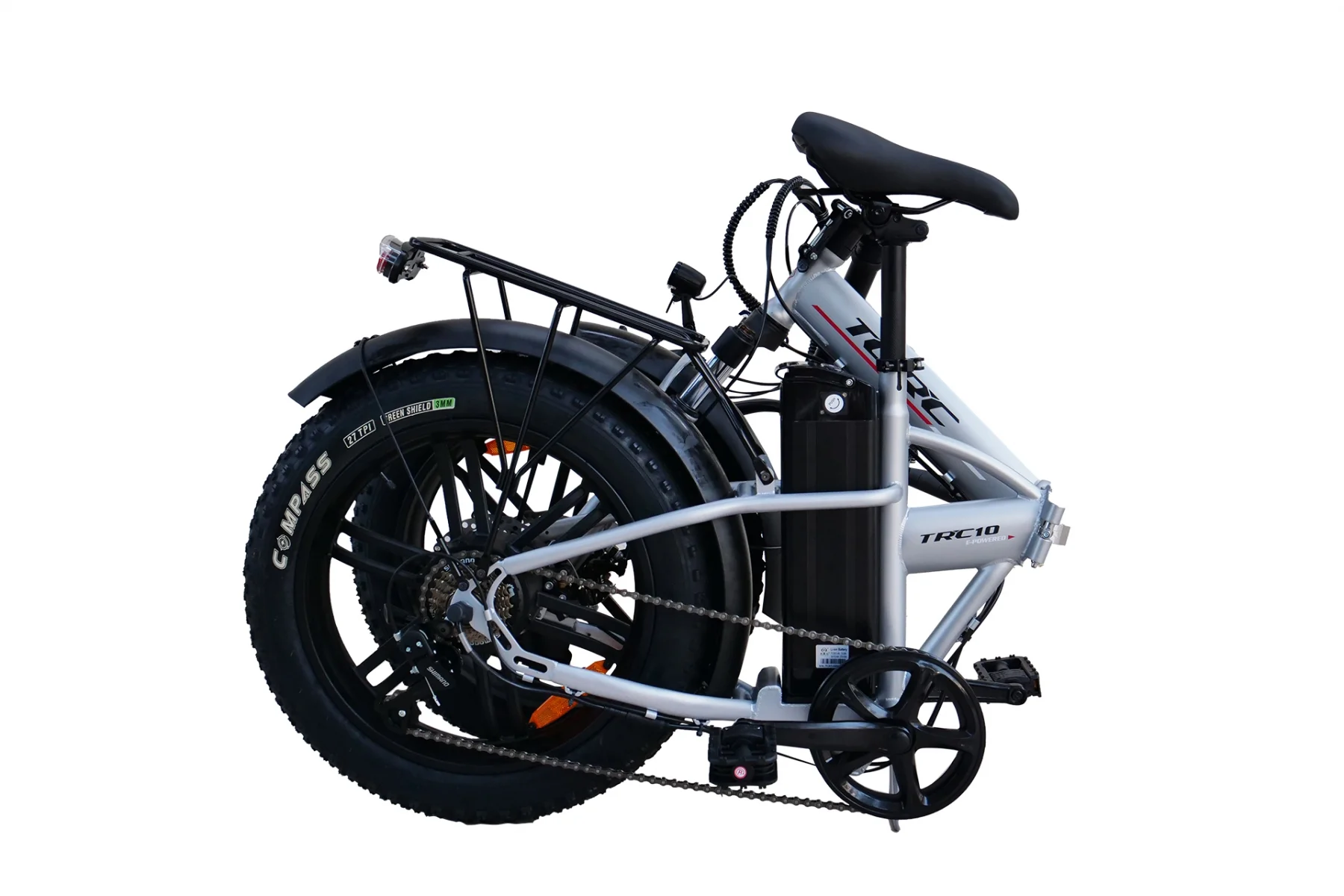TORC TRC-10 GAZ KOLLU ELEKTRİKLİ KATLANIR BİSİKLET 420H HD 20 JANT 7 VİTES M.GRİ SİYAH BEYAZ KIRMIZI