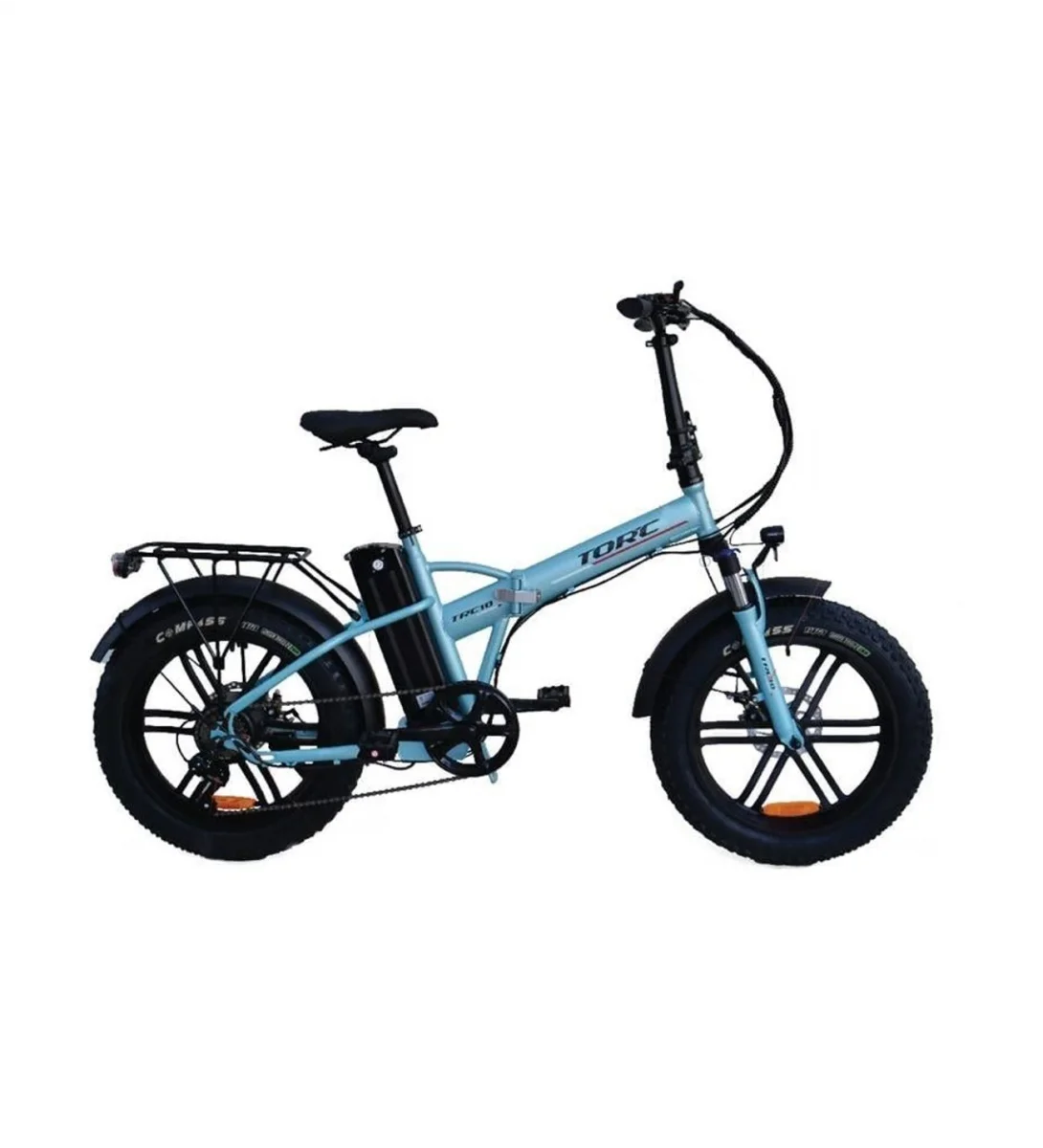 TORC TRC-10 GAZ KOLLU ELEKTRİKLİ KATLANIR BİSİKLET 420H HD 20 JANT 7 VİTES METALİK TURKUAZ SİYAH BEYAZ KIRMIZI