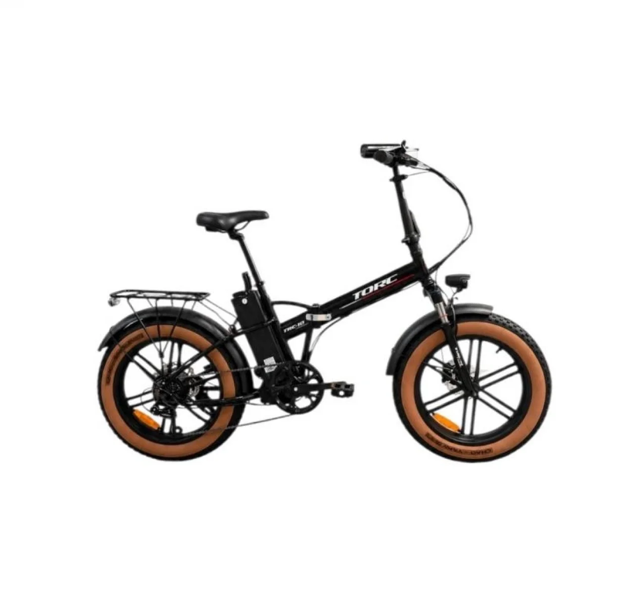 TORC TRC-10 GAZ KOLLU ELEKTRİKLİ KATLANIR BİSİKLET 420H HD 20 JANT 7 VİTES SİYAH BEYAZ GRİ KIRMIZI